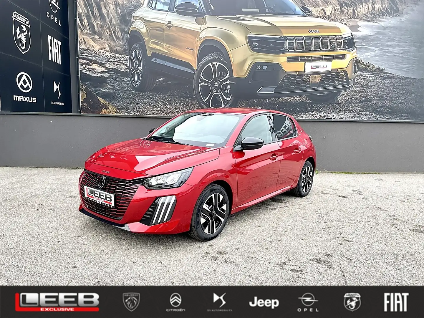 Peugeot 208 PureTech 100 S&S Allure inkl. Drive Assist Pack... Rot - 1