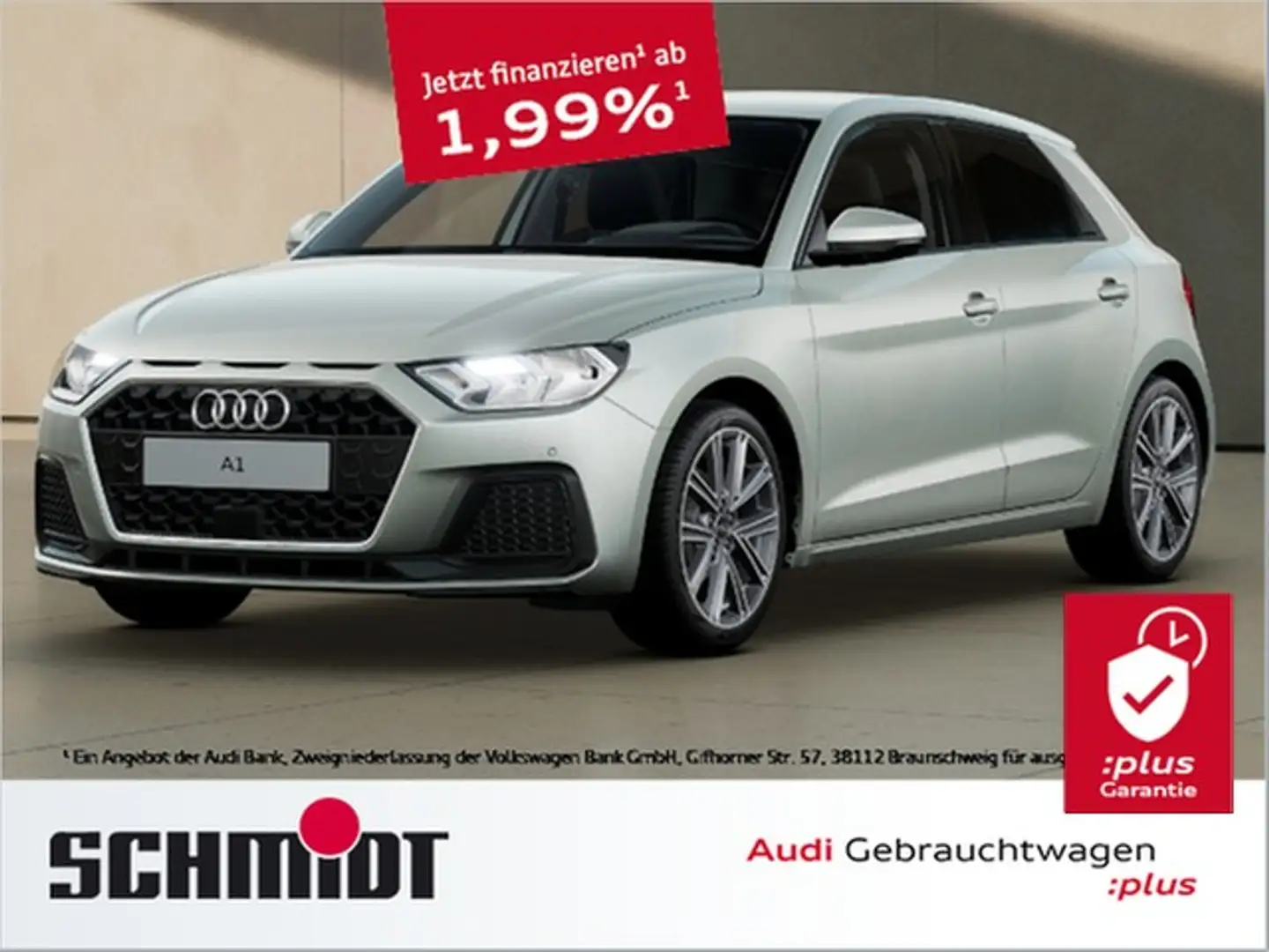 Audi A1 Sportback 25 TFSI Advanced LM17 Sportsitze Smar... Silber - 1