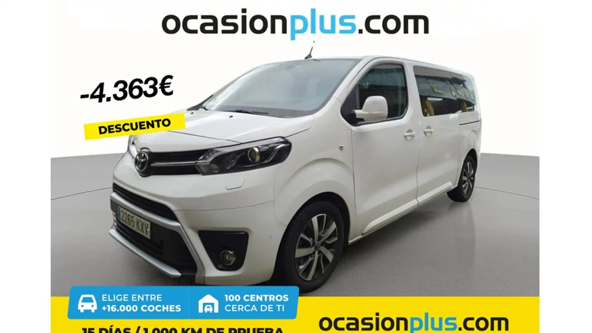 Toyota Proace Family L2 2.0D 8pl. Advance+Pack Plus Aut. 180 Blanco - 1