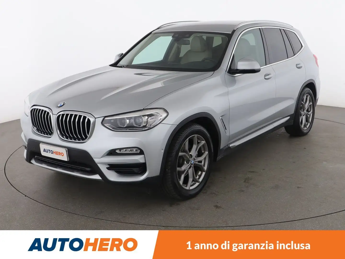 BMW X3 sDrive 18d xLine Argent - 1
