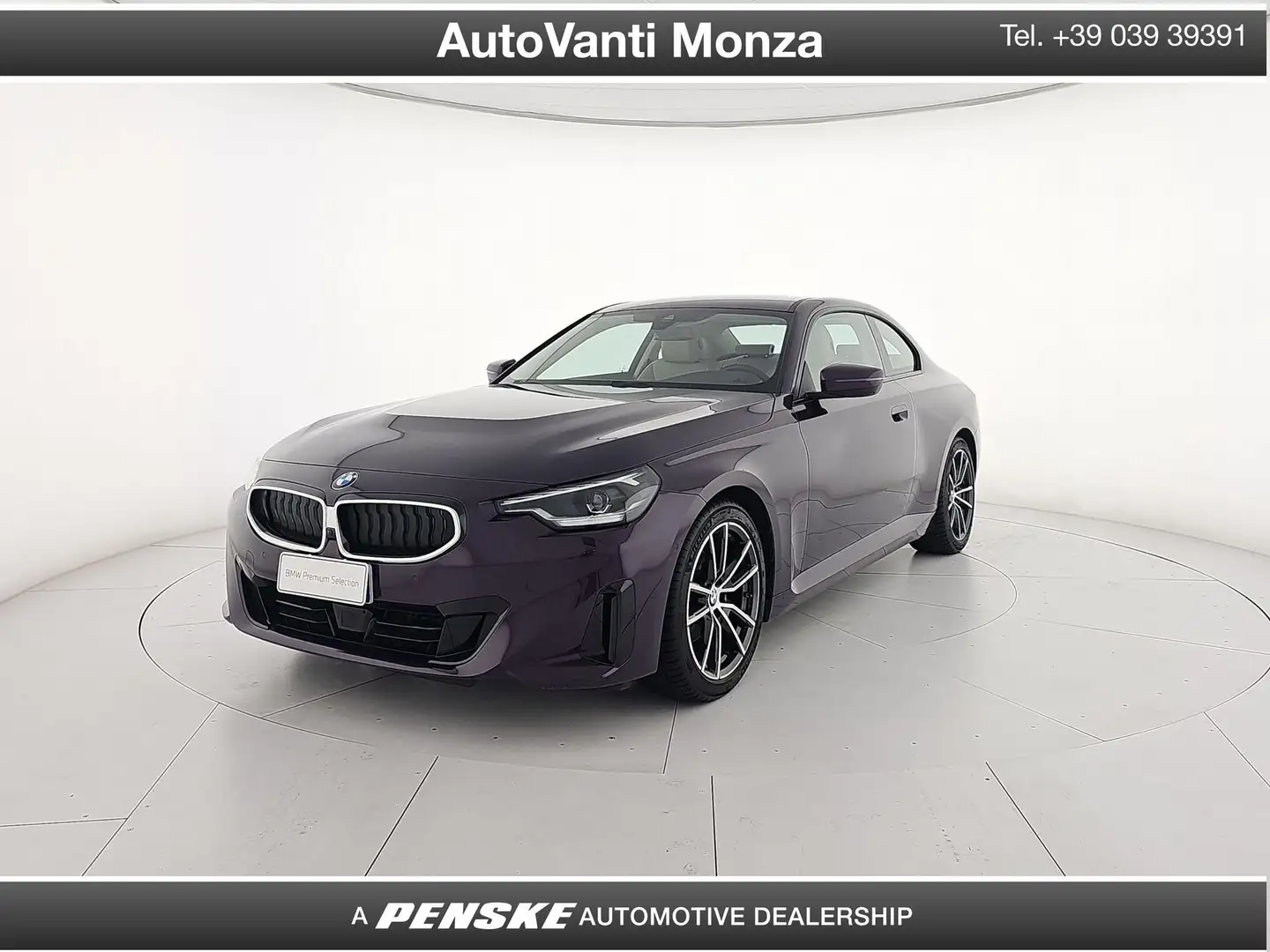 BMW 220 220i Coupé Msport Lilla - 1