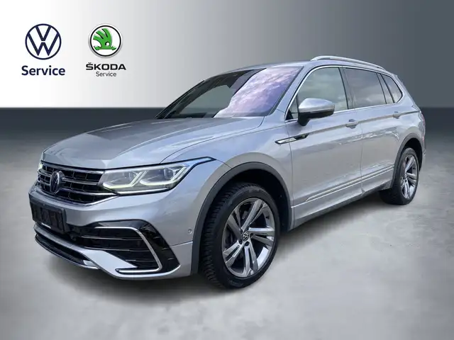Volkswagen Tiguan Allspace 2.0 TDI DSG 4M R Line AHK Pano Navi/SHD/Autom./Klima/LED/Park Assist./Sitzhzg./Chrompaket/P Lenkung/BC/Dachrel./Allrad