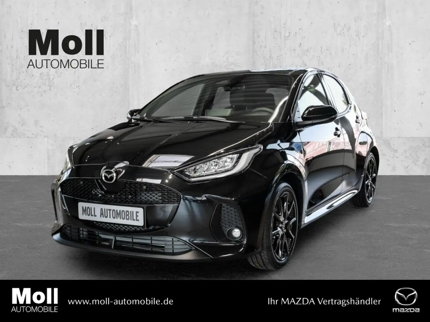 Mazda 2 2024 1.5L VVT-i 116 PS e-CVT FWD HOMURA Schwarz - 1
