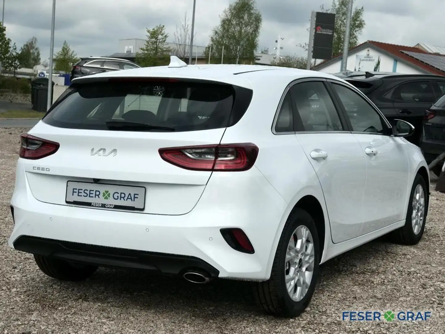 Kia Ceed / cee'd 1.0T 100 ULTIMATE Navi Tempomat Sitzhzg PDC Blanc - 2
