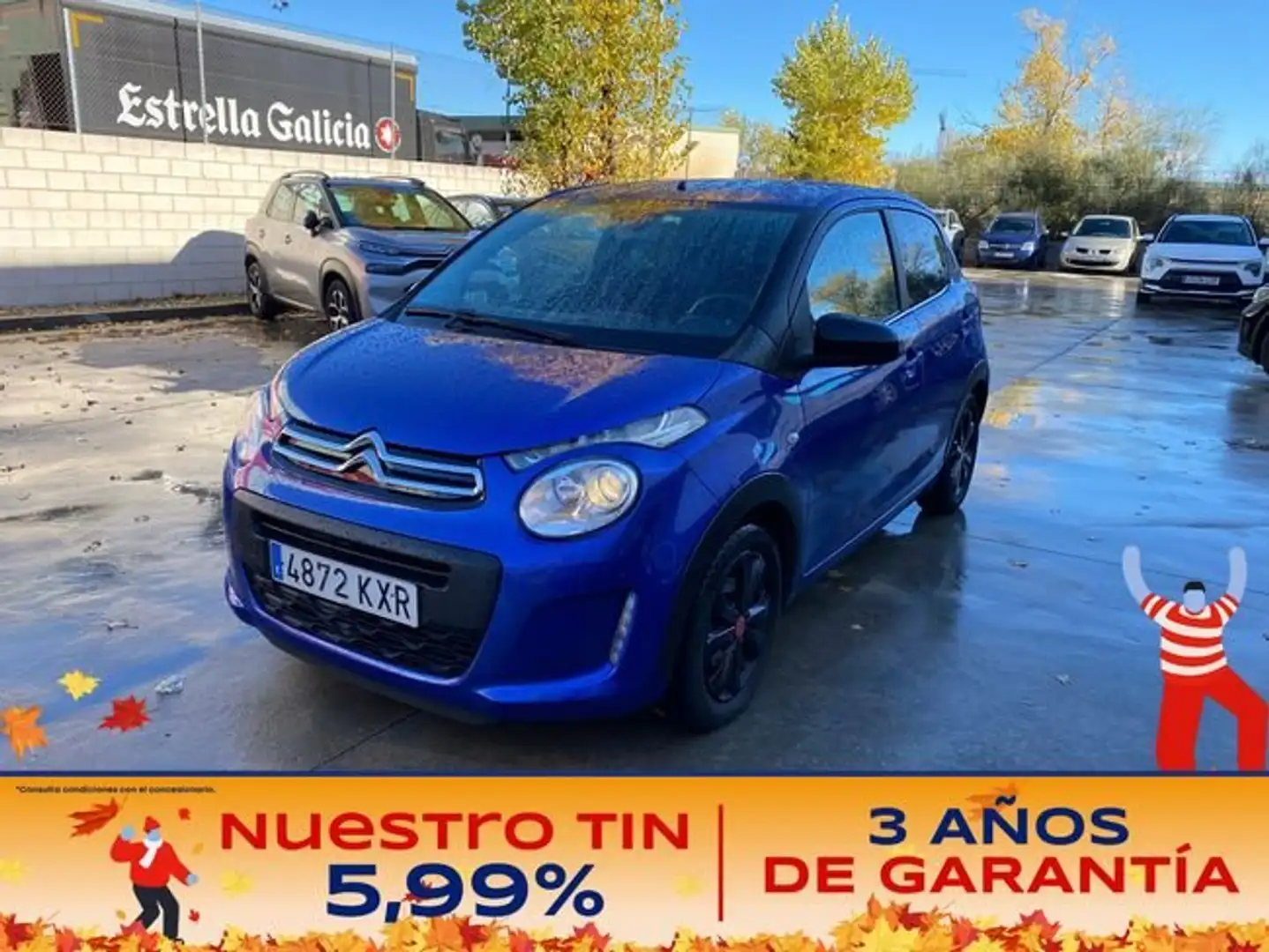 Citroen C1 1.0 VTi Urban Ride 72 Azul - 1