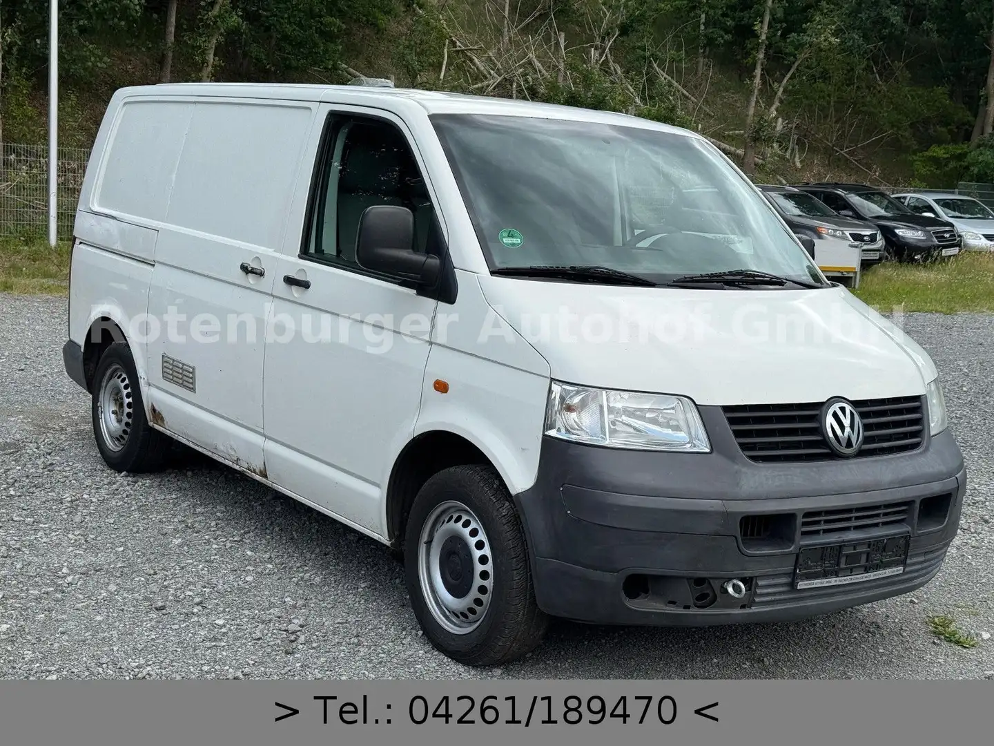 Volkswagen T5 Transporter 1.9 TDI*KASTEN*KUPPLUNGSSCHADEN* Gris - 2