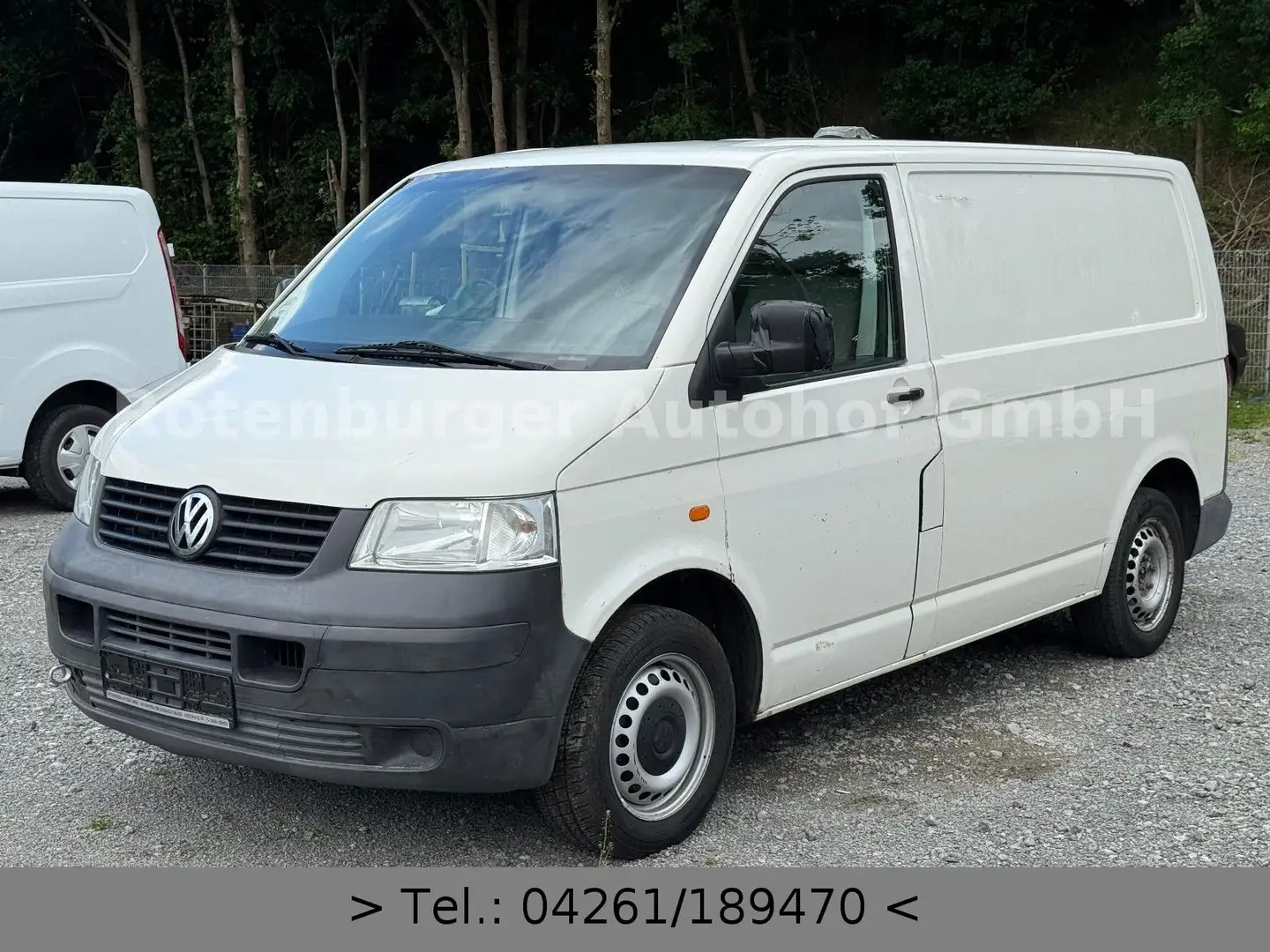 Volkswagen T5 Transporter 1.9 TDI*KASTEN*KUPPLUNGSSCHADEN* Gris - 1