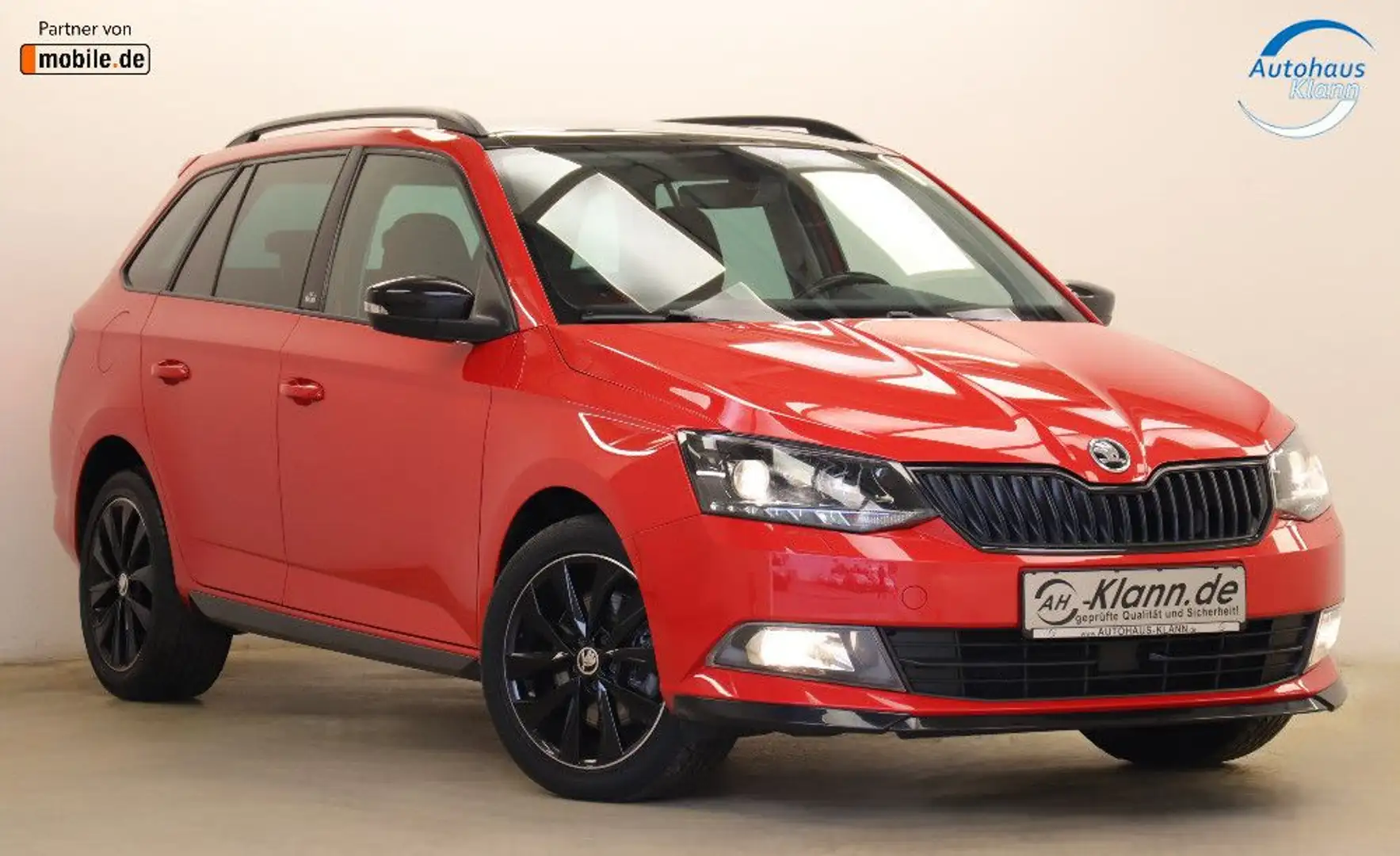 Skoda Fabia 1.2 110PS DSG Monte Carlo Pano Navi 1.Hand Červená - 1