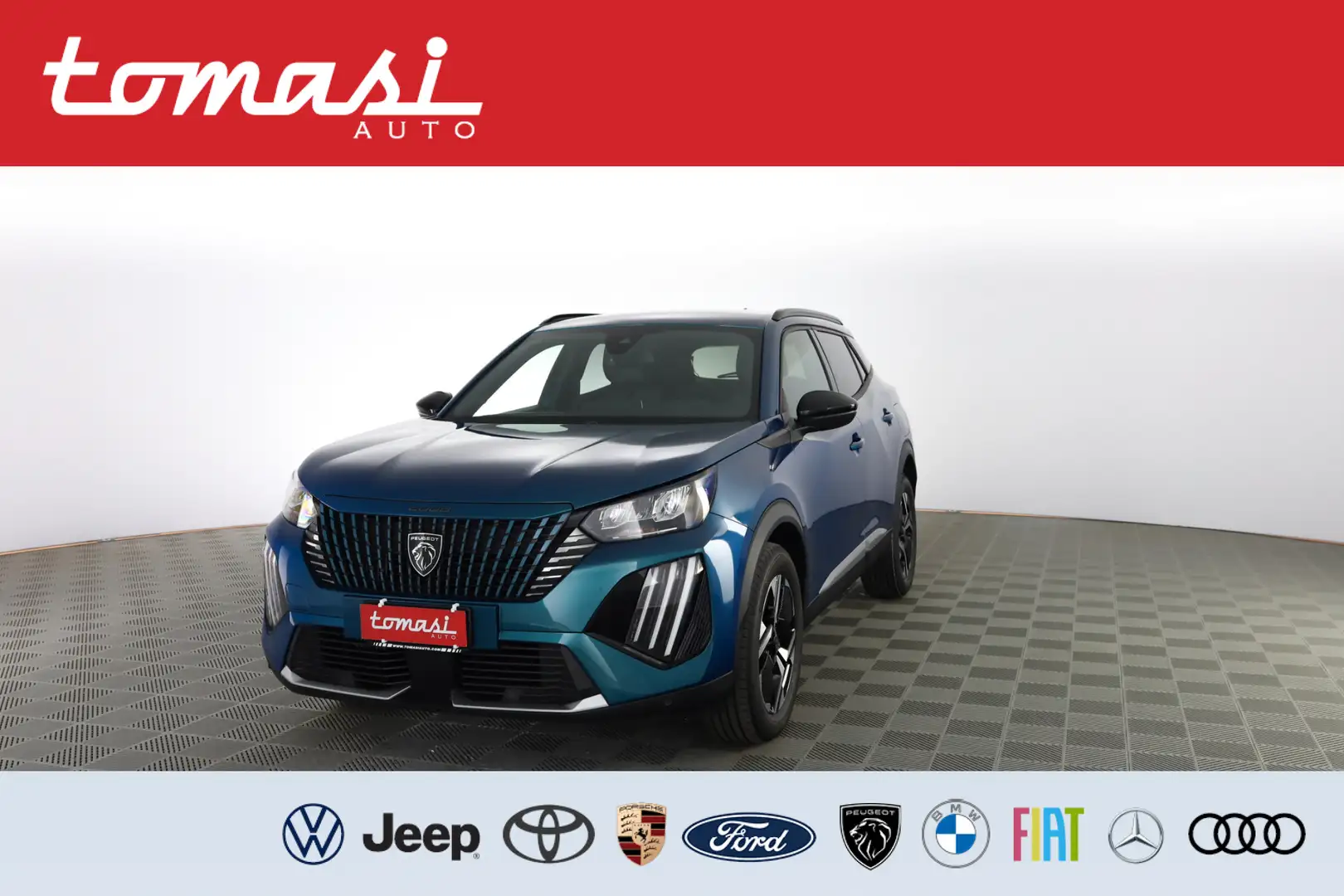 Peugeot 2008 2008 PureTech 100 S&S Allure Blauw - 1