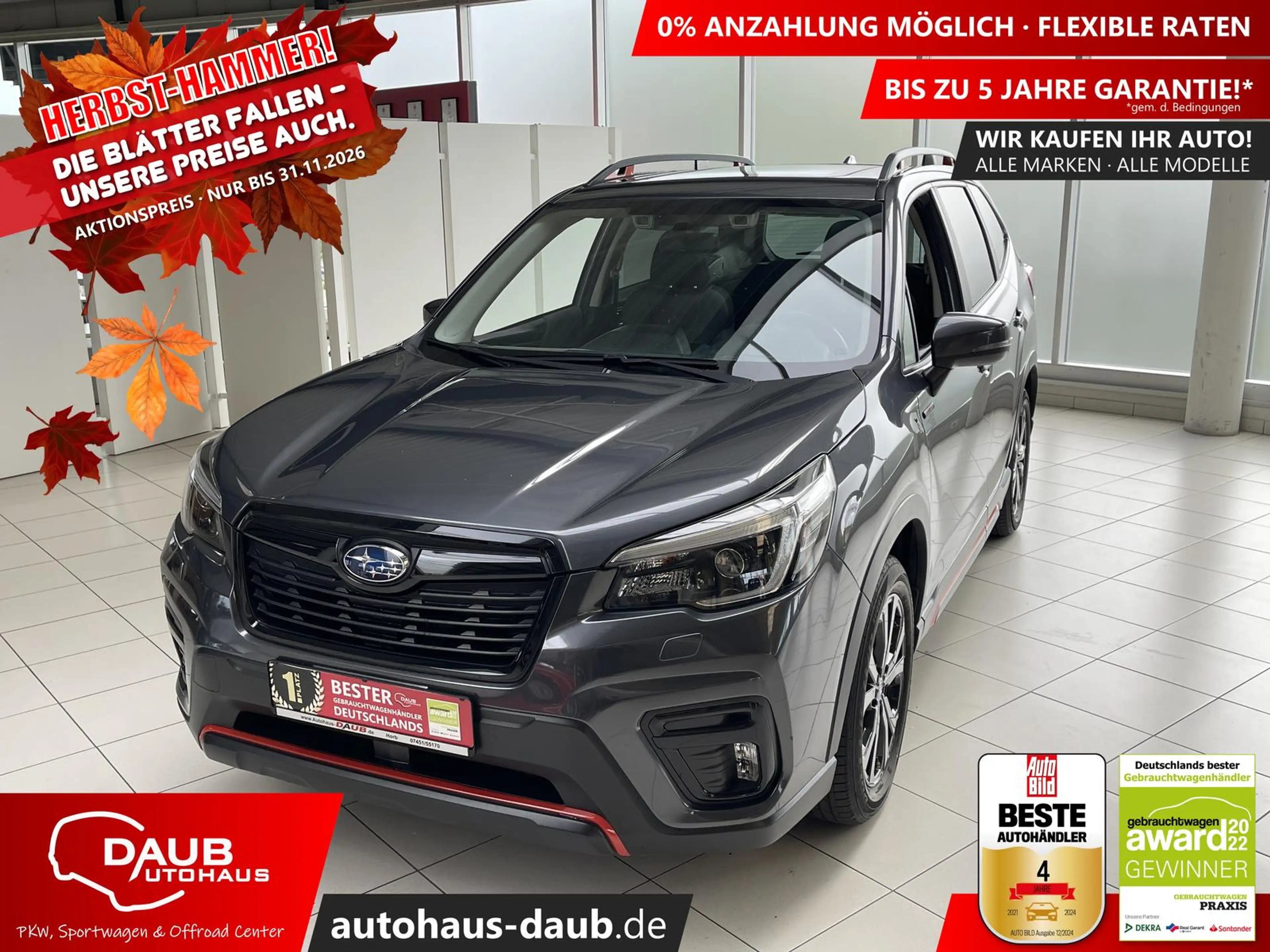Subaru Forester 2.0ie Edition Sport 40+AT+4x4+Pano+voll