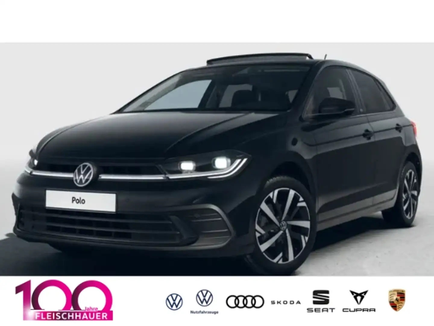 Volkswagen Polo Sondermodell Move DSG AHK LED Pano Kamera ACC Schwarz - 1