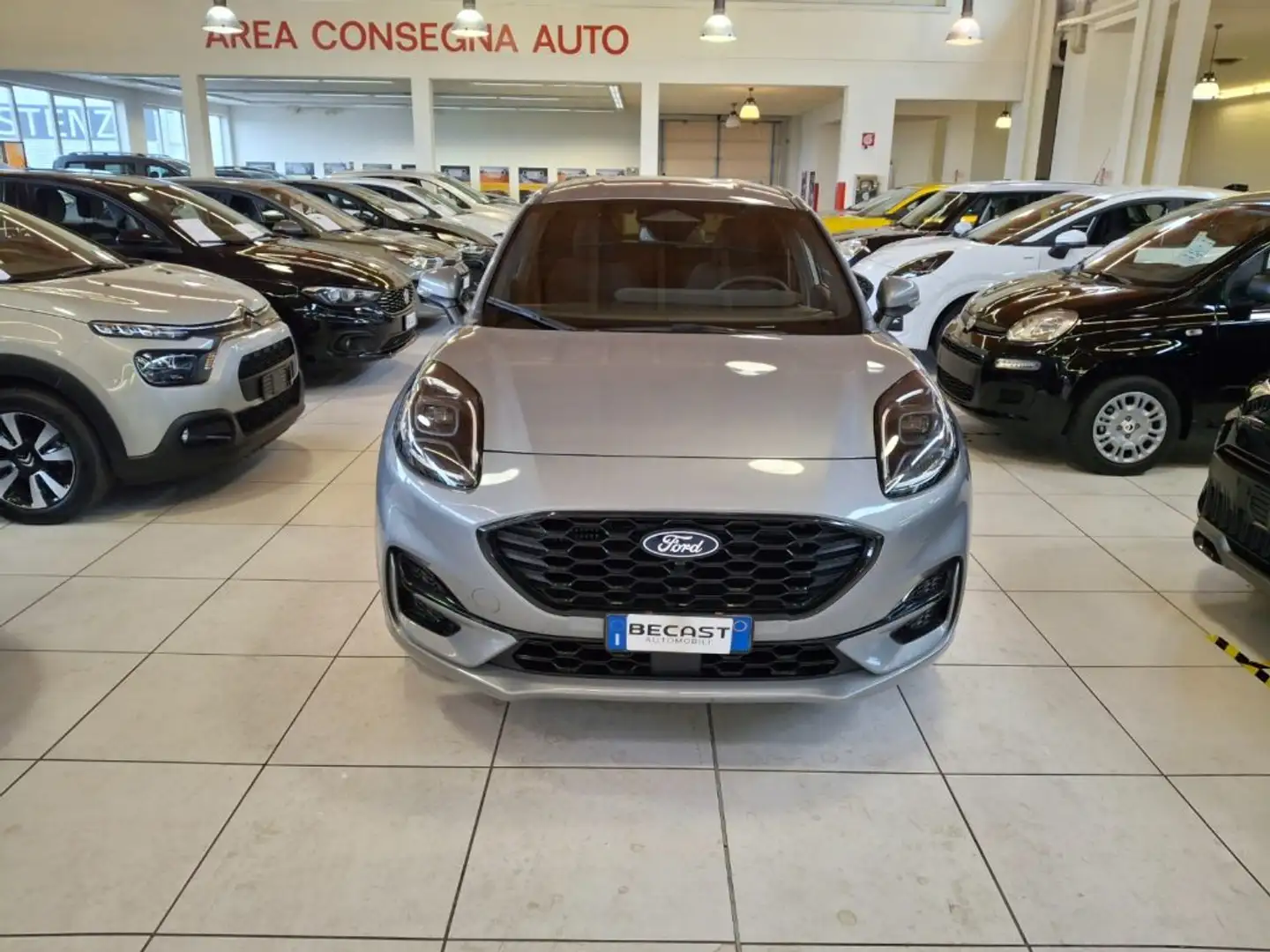 Ford Puma 1.0 EcoBoost Hybrid 125CV aut. ST-Line PROMO K73 Argento - 2