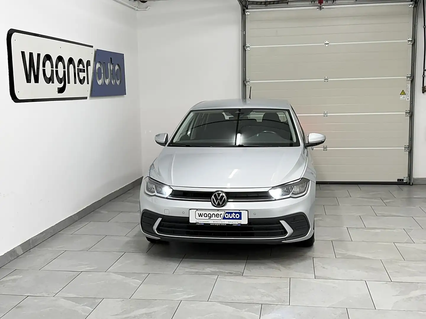 Volkswagen Polo 1,0 TSI Life. LED/LaneAssist/Digital Cockpit/PD... Silber - 1