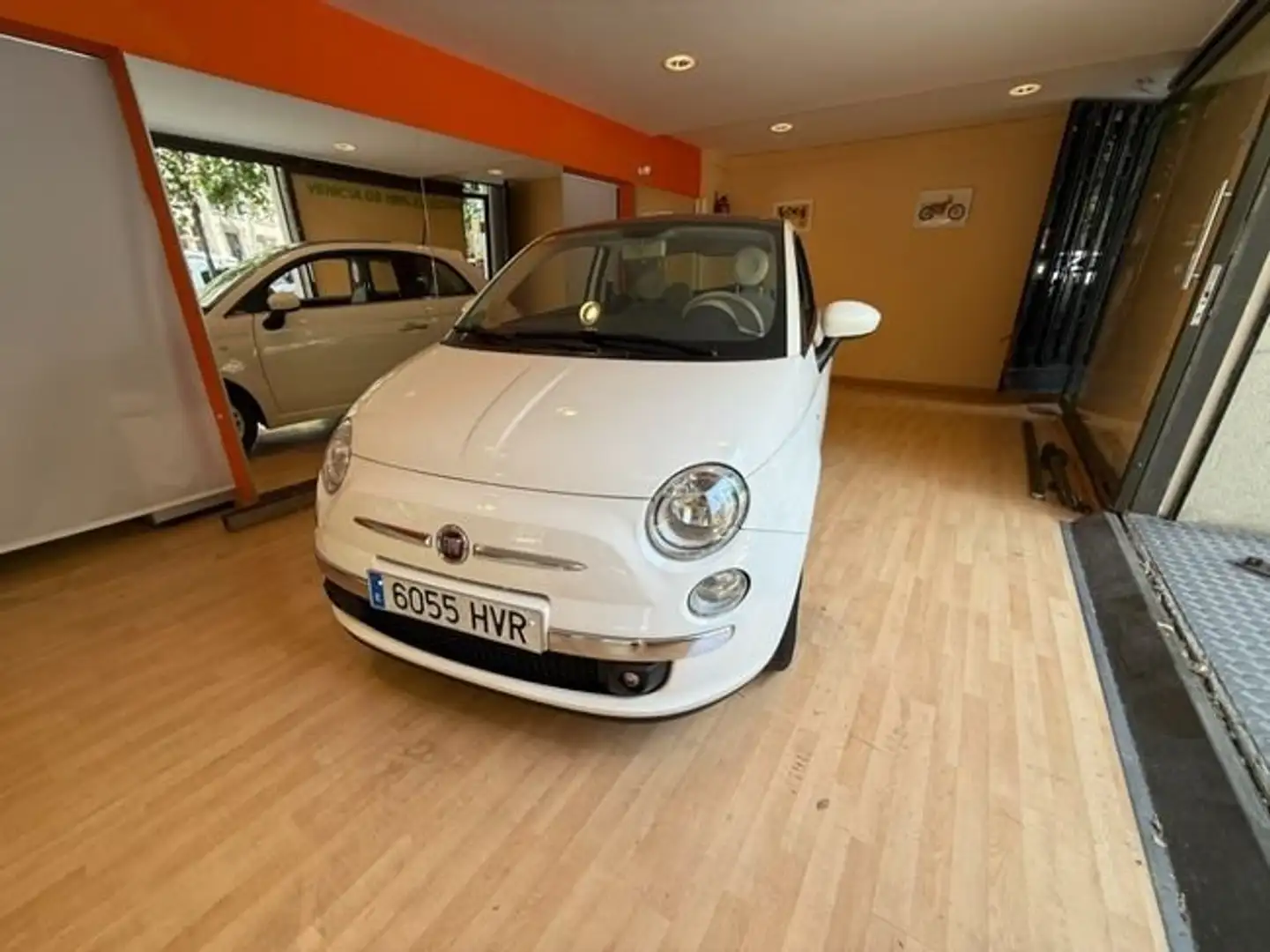 Fiat 500 1.2 Lounge Blanc - 2