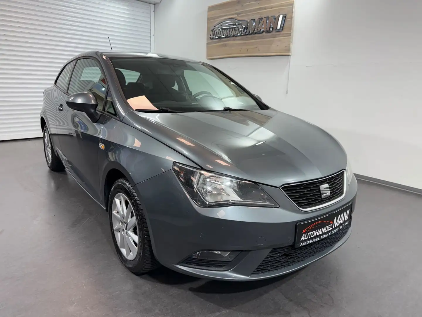 SEAT Ibiza SC Sun/Tempomat/PDC/Klimaautomatik/Alufelg Gris - 1