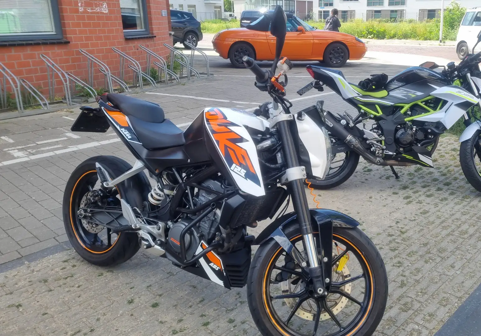 KTM 125 Duke 2013 ABS Wit - 1