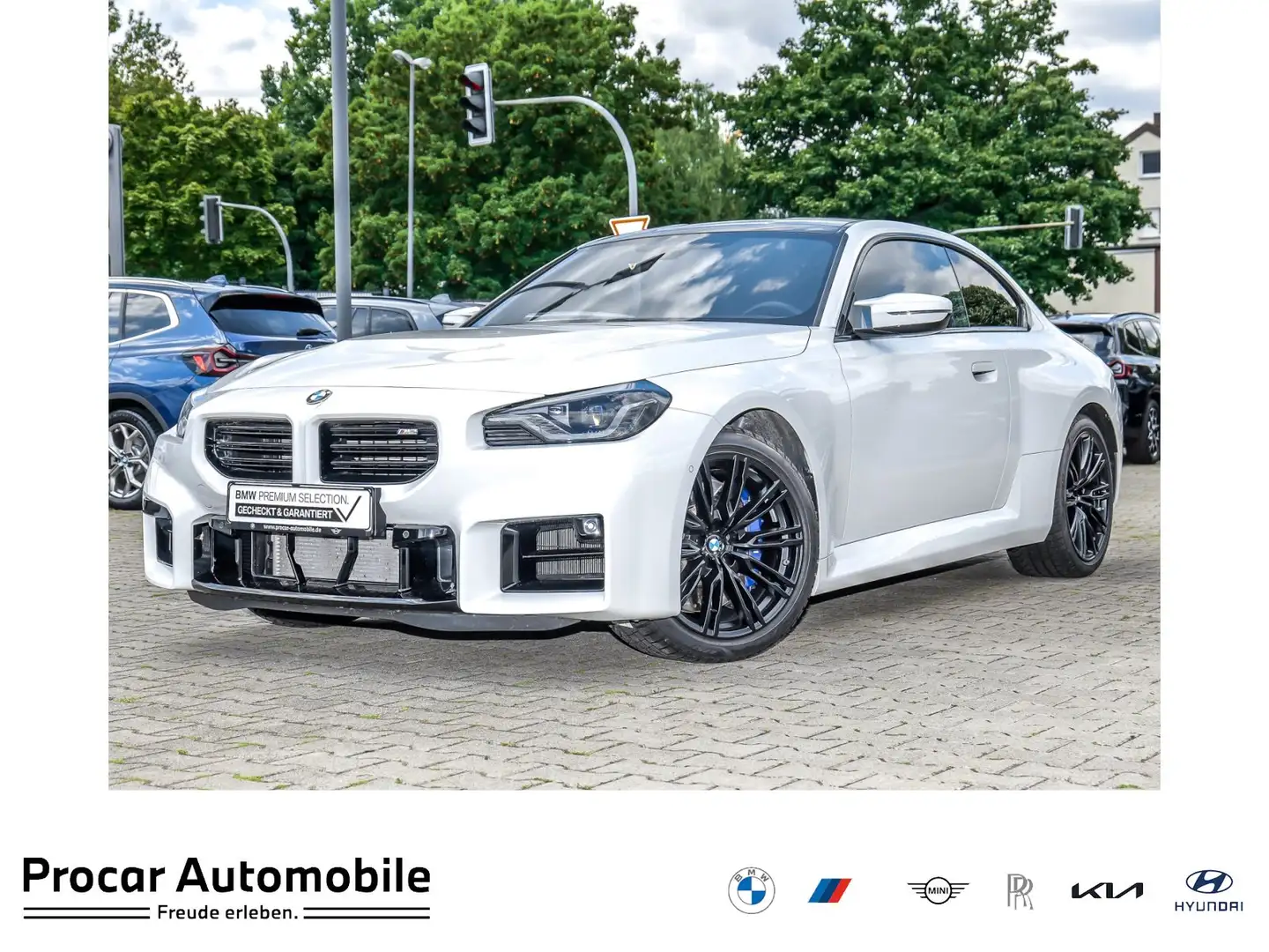 BMW M2 Coupé M Drivers P. HuD H/K M Drive Prof. RFK LED D Blanc - 1