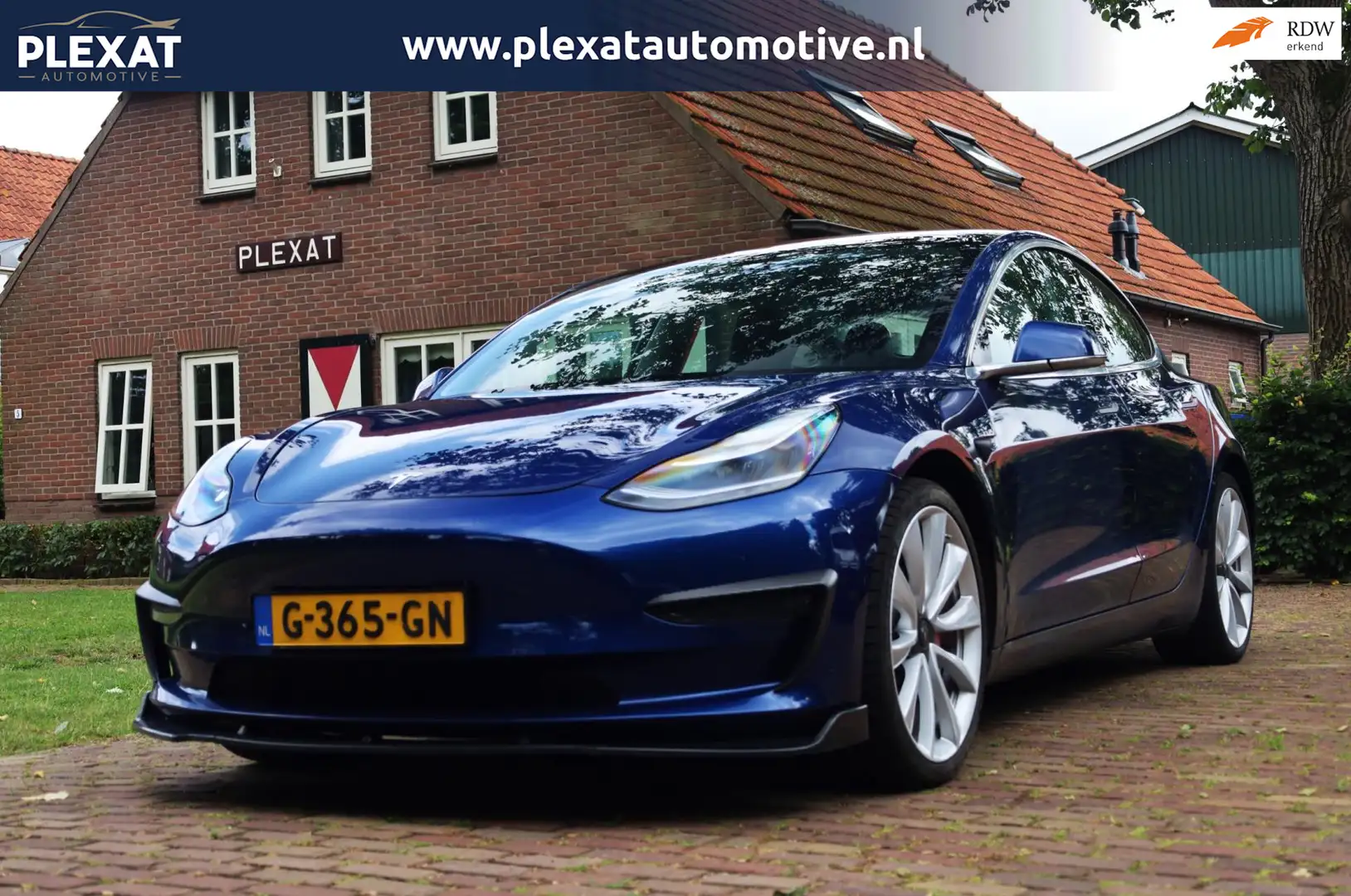 Tesla Model 3 Performance AWD 75 kWh 462PK+ Aut. | Yoke Stuurwie Bleu - 1