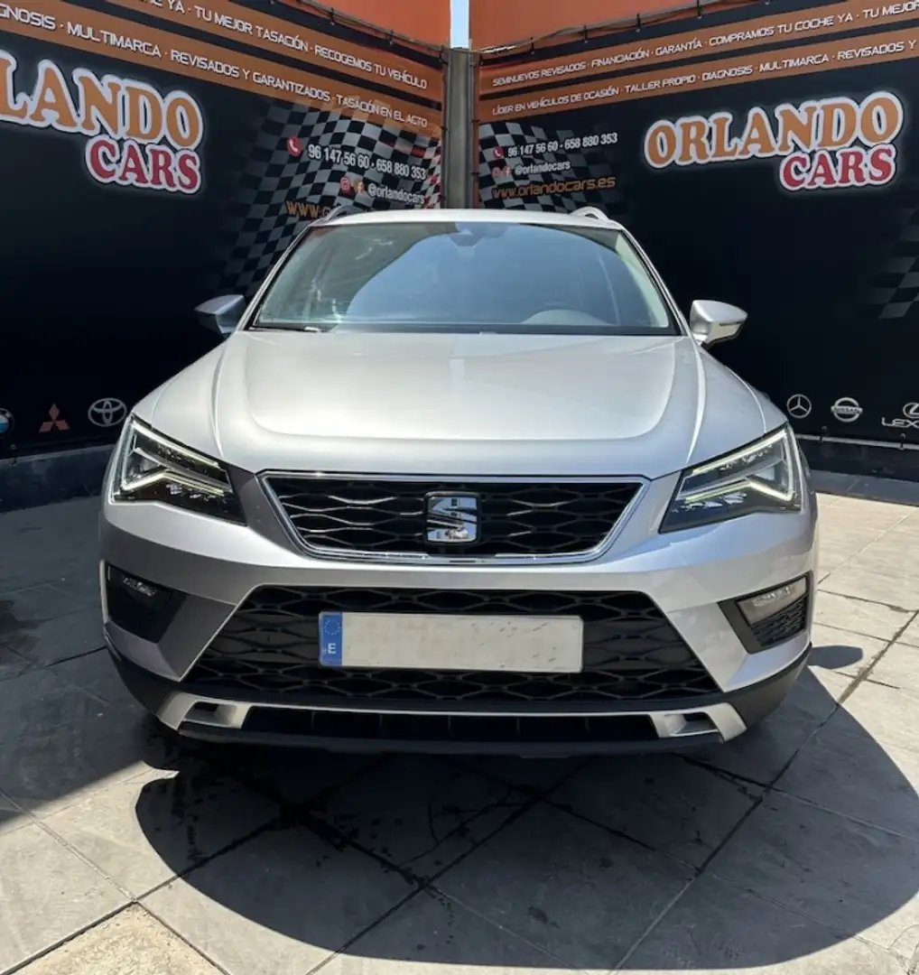 SEAT Ateca 1.6TDI CR S&S Ecomotive Style DSG Gris - 2