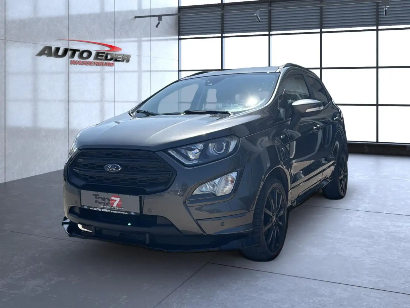 Ford EcoSport ST-Line 1.0 EcoBoost Automatik Bluetooth Grau - 2
