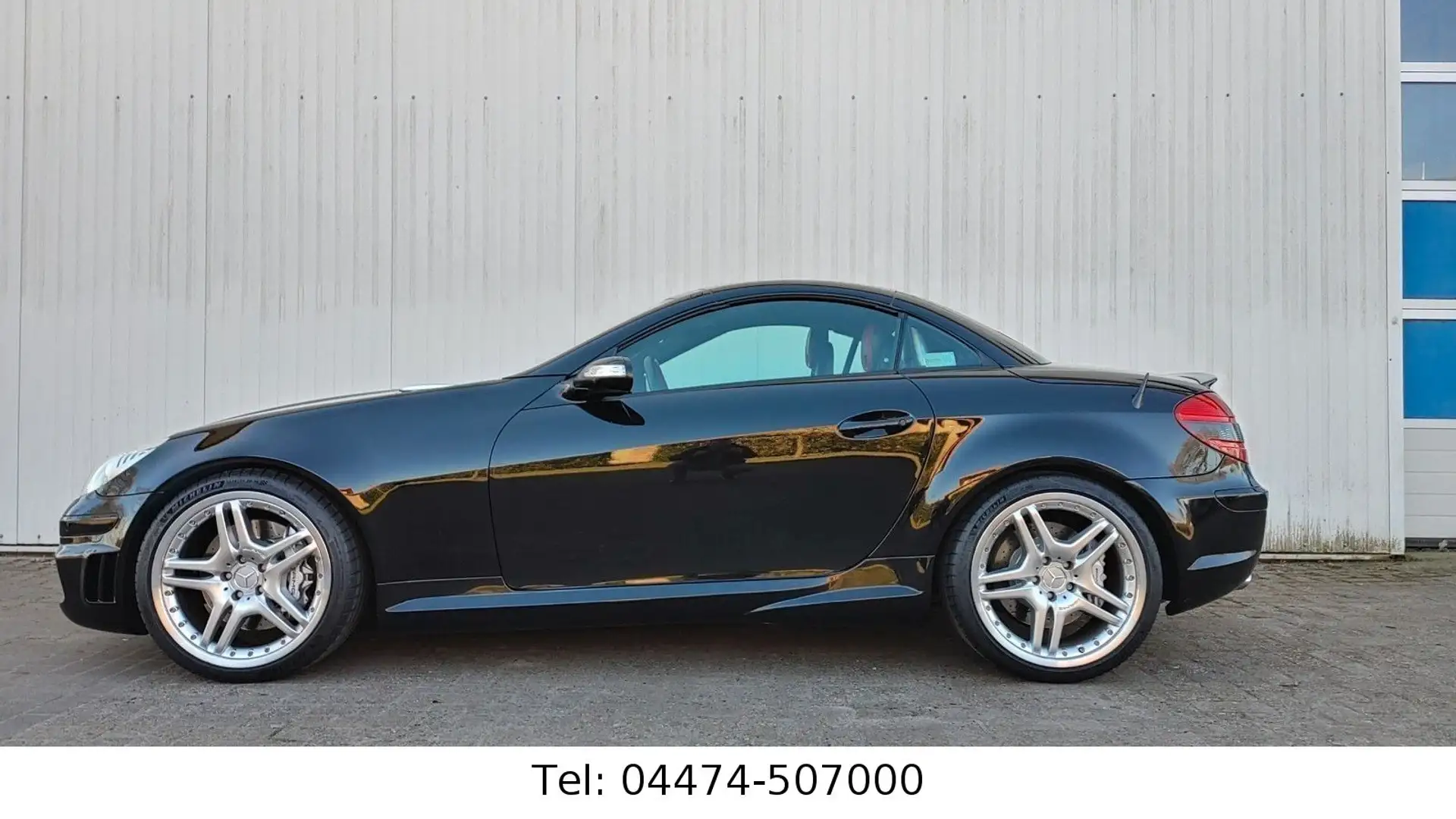 Mercedes-Benz SLK 55 AMG 5.5L V8 360PS Roadster Designo Airscarf Harmon crna - 1