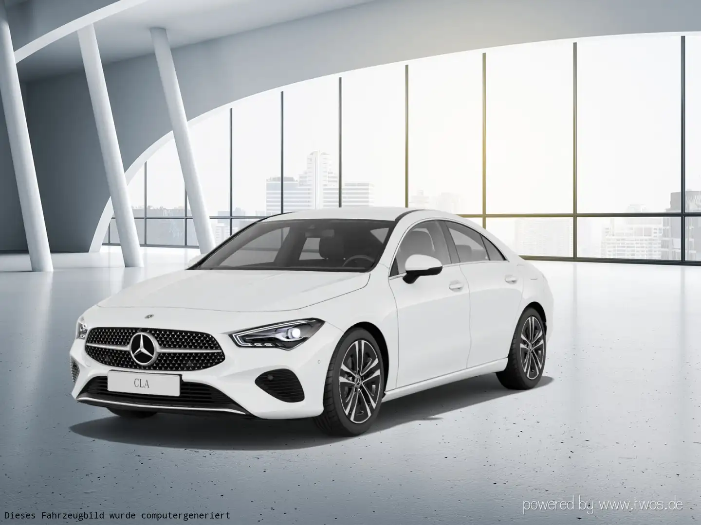 Mercedes-Benz CLA 180 CLA 180 Coupé Prog WinterPak VolldigitalDisplay Weiß - 2