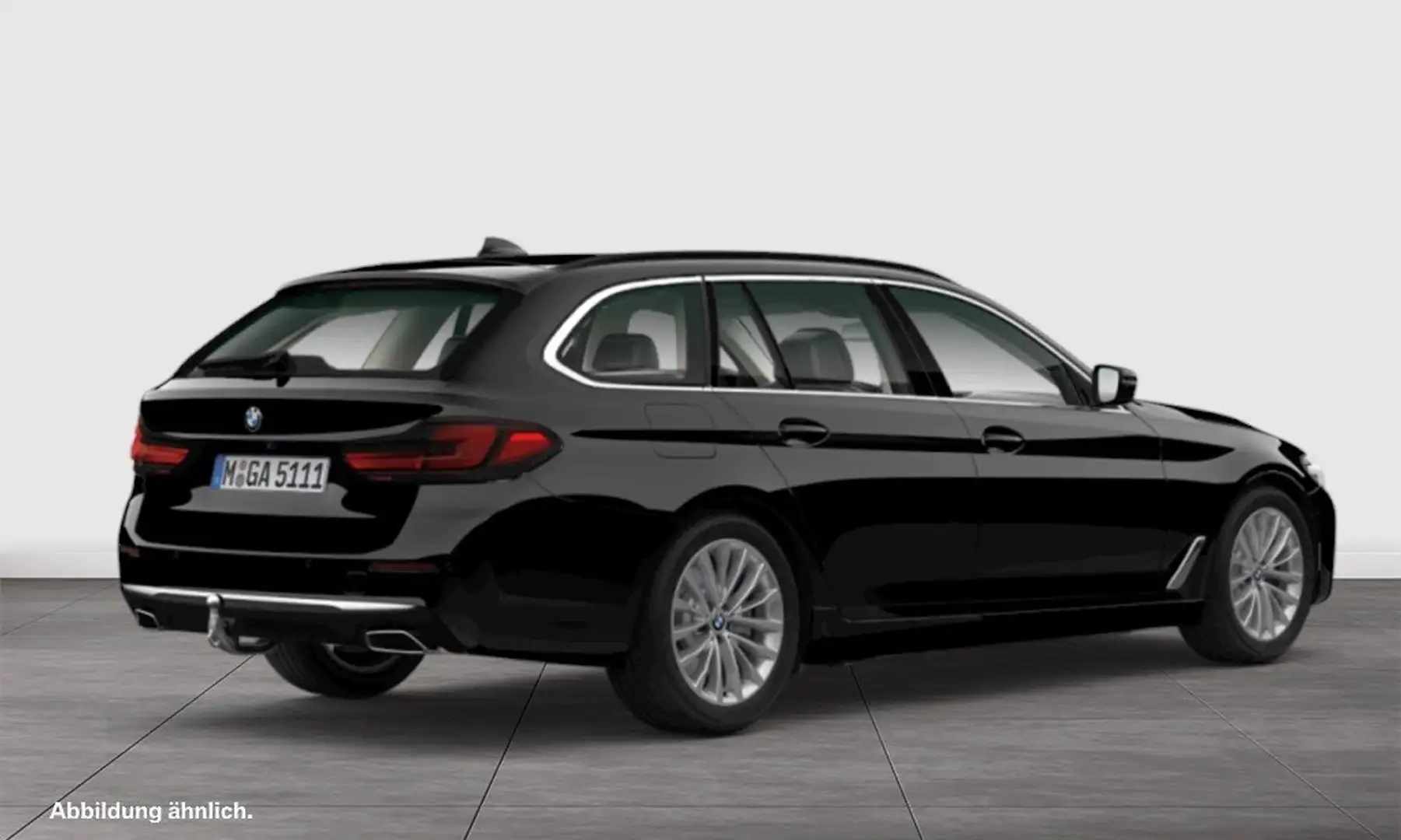 BMW 520 d A Luxury Line DAB WLAN Pano.Dach RFK Schwarz - 2