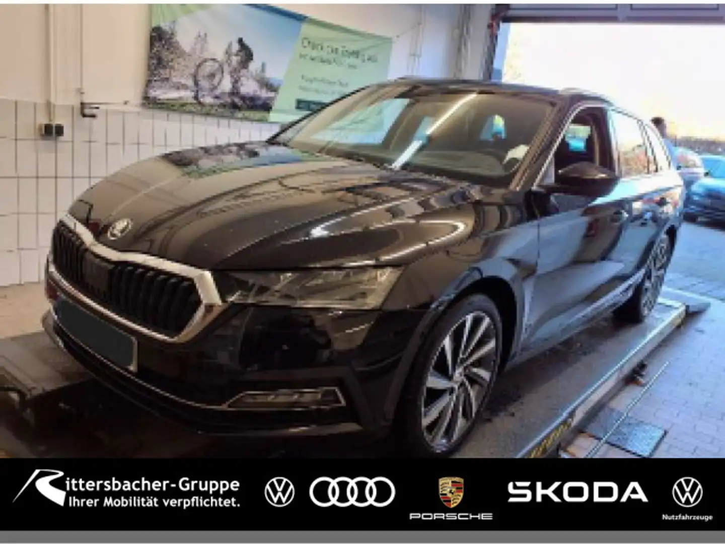 Skoda Octavia Combi Style 2.0 TDI DSG AHK Navi Canton Schwarz - 1