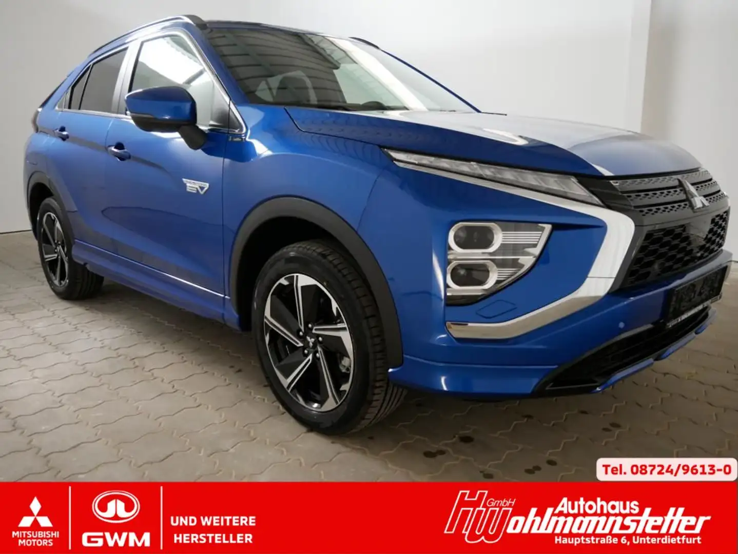Mitsubishi Eclipse Cross Plug-in Hybrid Select, Navi, Lenkradheitzung, uvm. Blau - 1