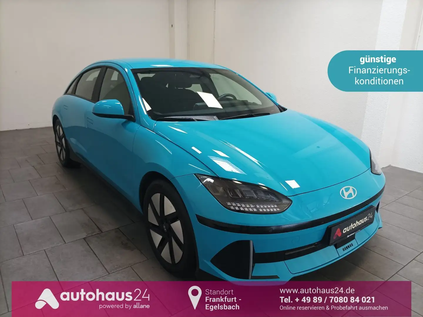 Hyundai IONIQ 6 Elektro Navi|CAM|LED|ACC|Sitzhzg. Bleu - 1