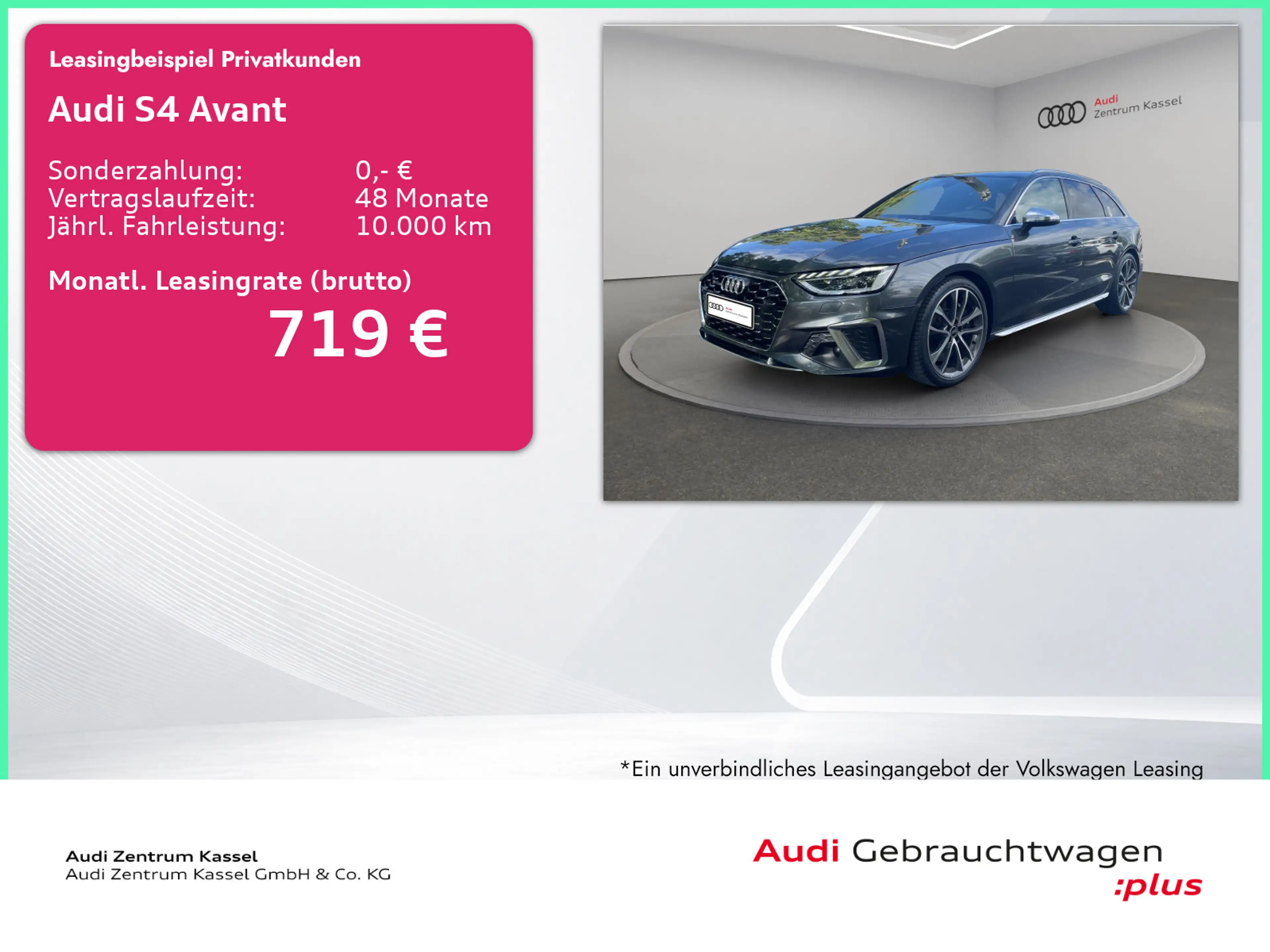 Audi S4 3.0 TDI qu. Matrix AHK Kamera Alcantara