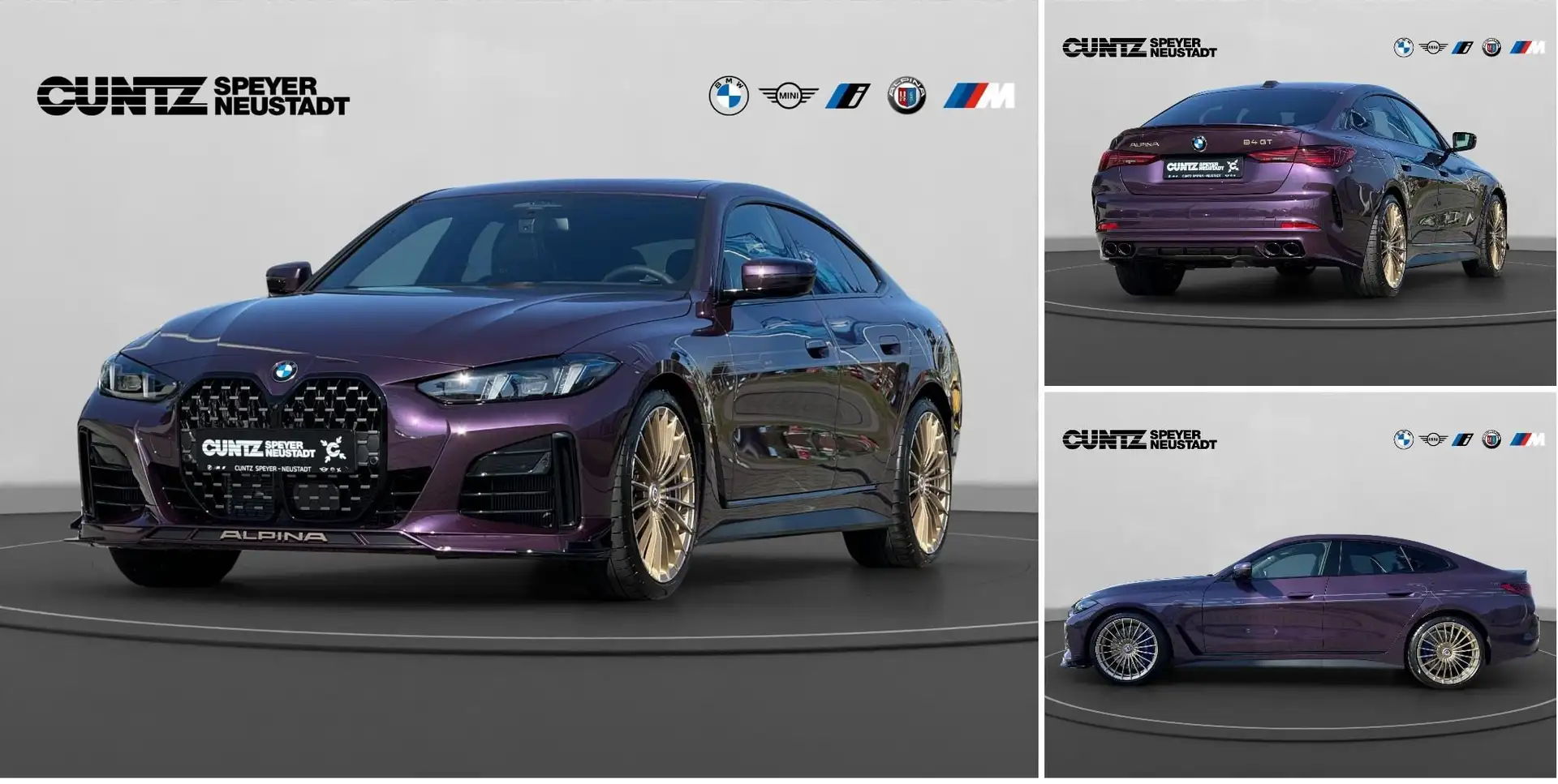 Alpina B4 GT Gran Coupe HK HiFi DAB LED GSD Komfortzg. Burdeos - 1