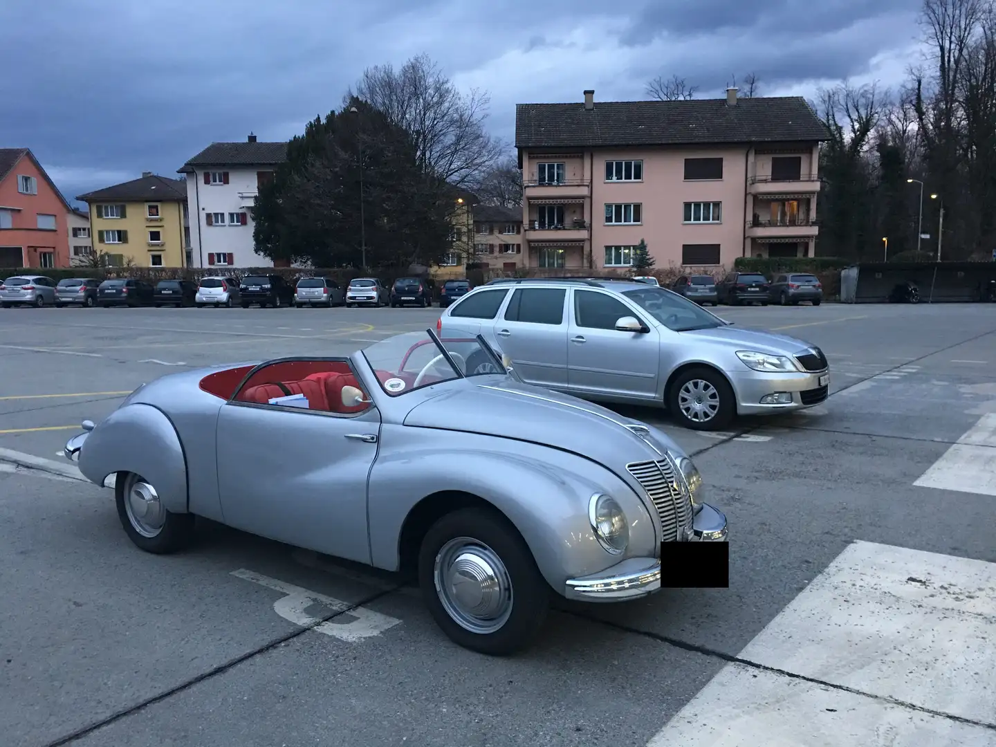 Oldtimer DKW F9 Roadster Argent - 1
