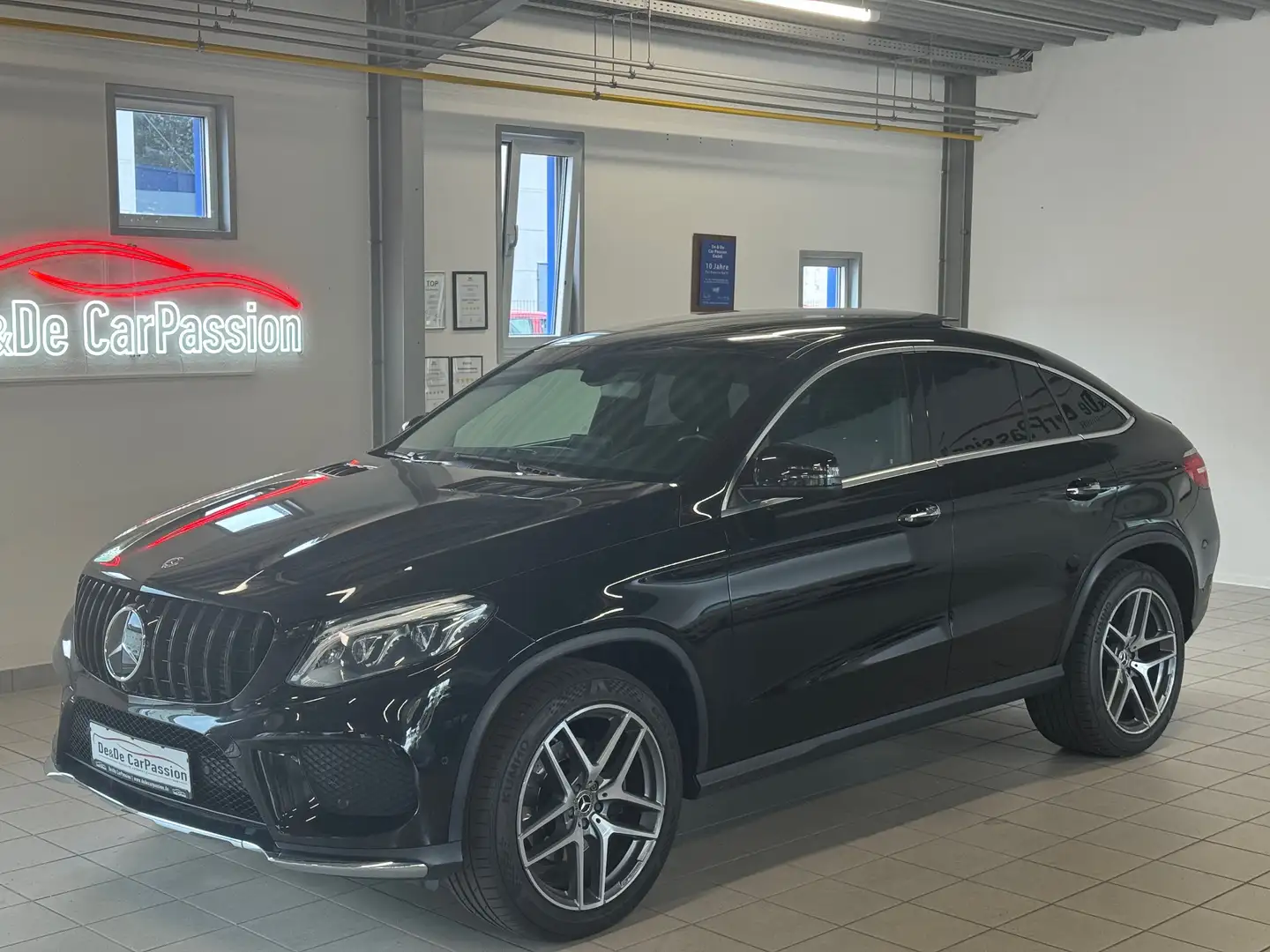Mercedes-Benz GLE 350 GLE 350d 4M Coupe*AMG-Line+PANO+360°*U-Frei BRD Noir - 1