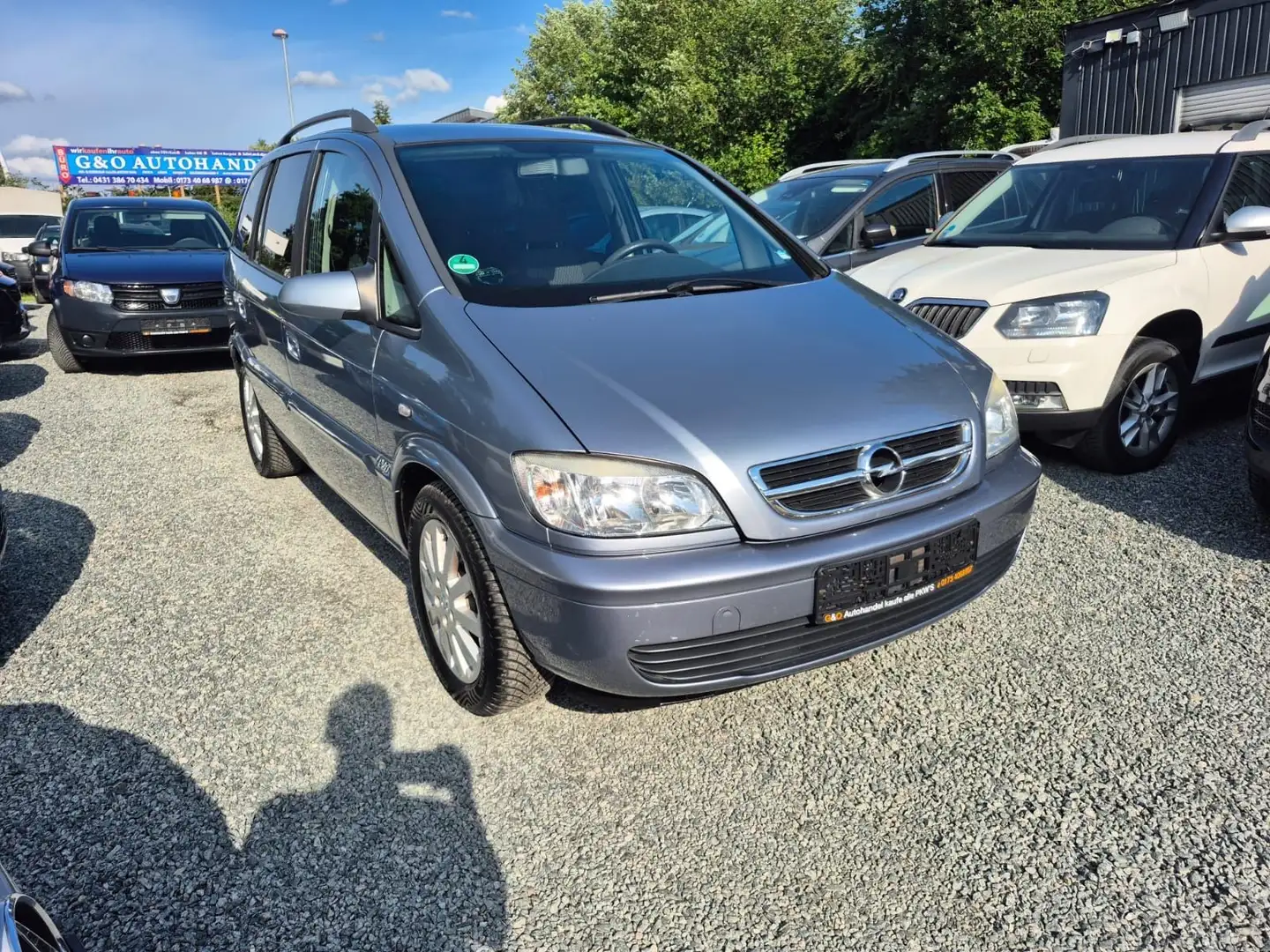 Opel Zafira A Njoy*7 Sitzer*KLIMA Automatik*TÜV NEU Silber - 1