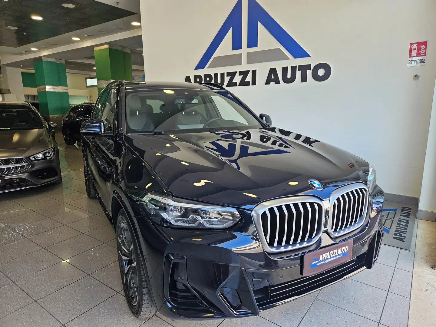 BMW X3 xdrive20d mhev 48V Msport auto RETROCAM NAVI PELLE Nero - 1