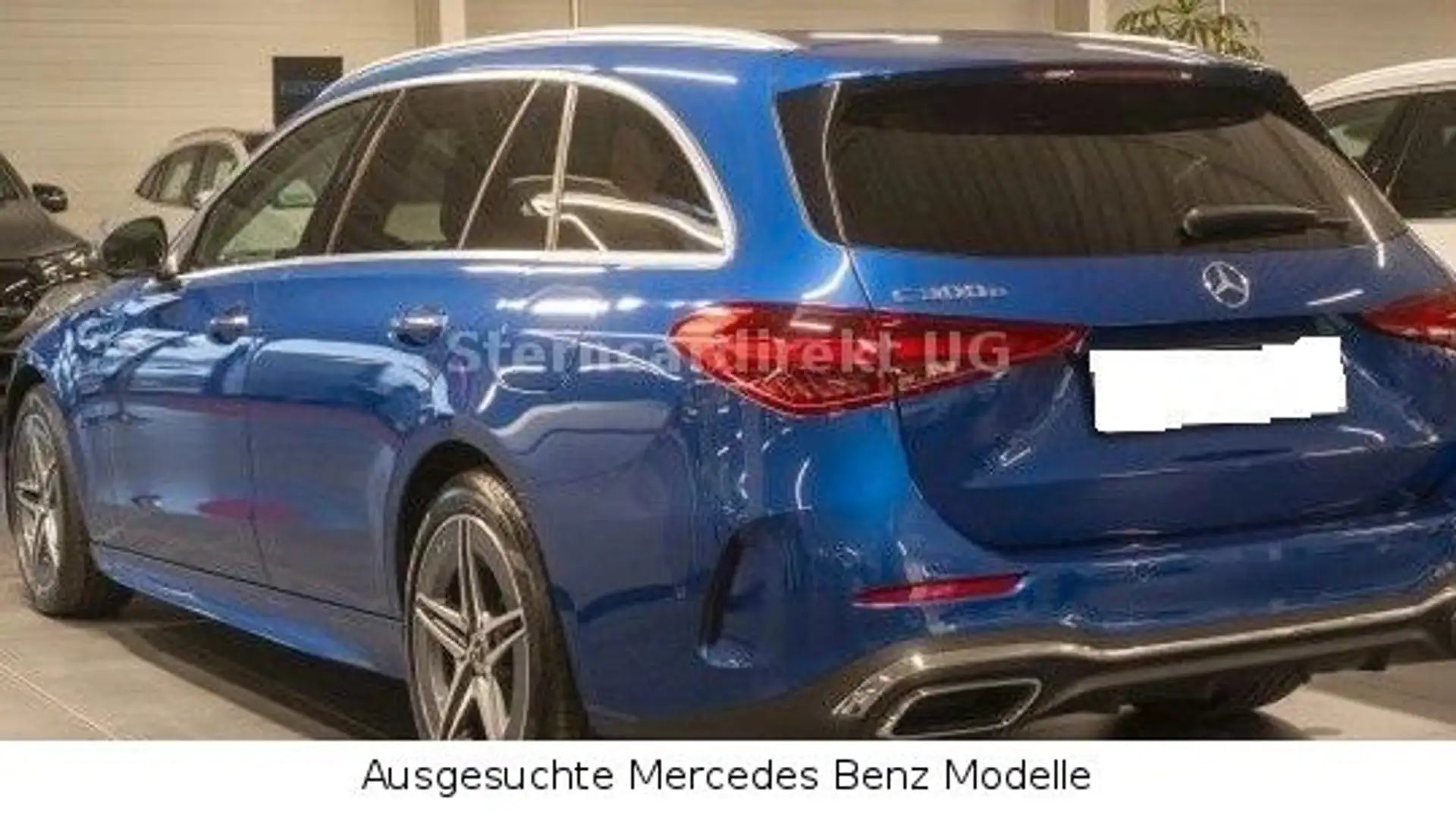 Mercedes-Benz C 300 e T AMG PANO MEMO DISTRO DIGI LIGHT Bleu - 2