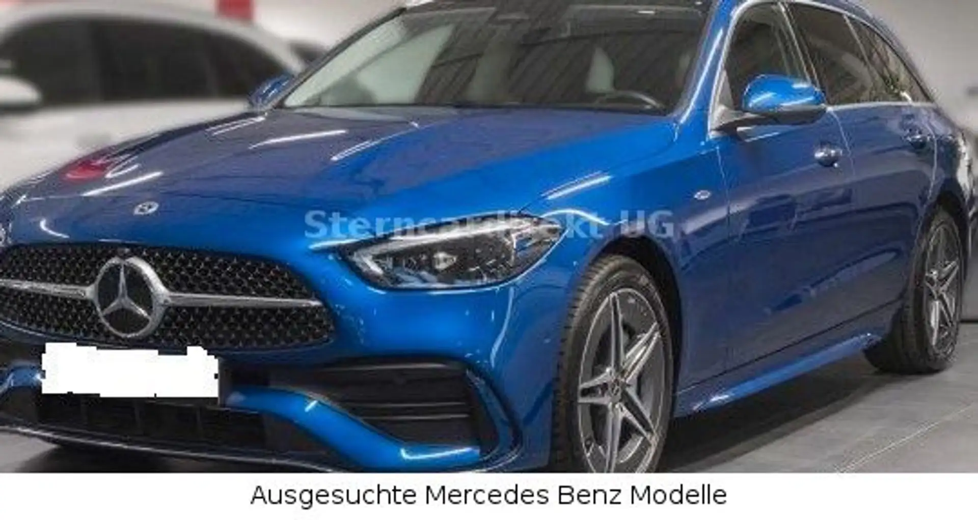 Mercedes-Benz C 300 e T AMG PANO MEMO DISTRO DIGI LIGHT Bleu - 1