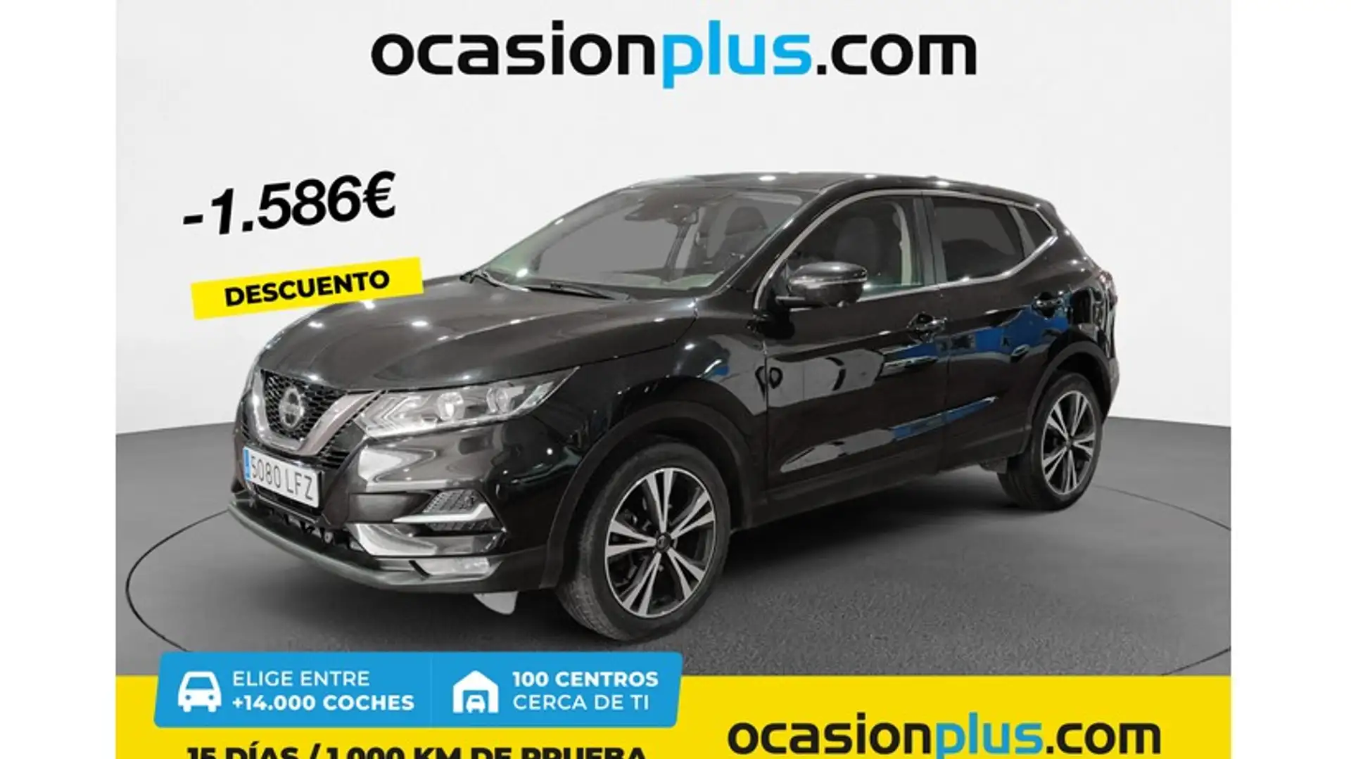 Nissan Qashqai 1.3 DIG-T N-Connecta 4x2 103kW Noir - 1