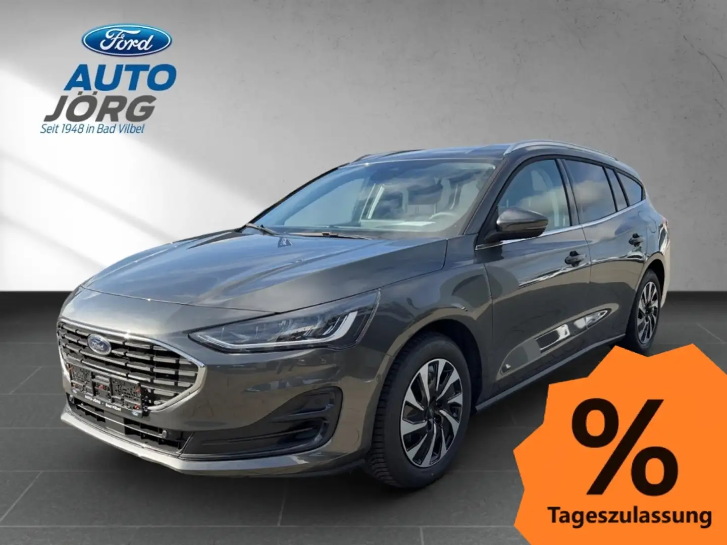 Ford Focus Turnier Titanium 1.0 EcoBoost Mild-Hybrid EU6d Gris - 1