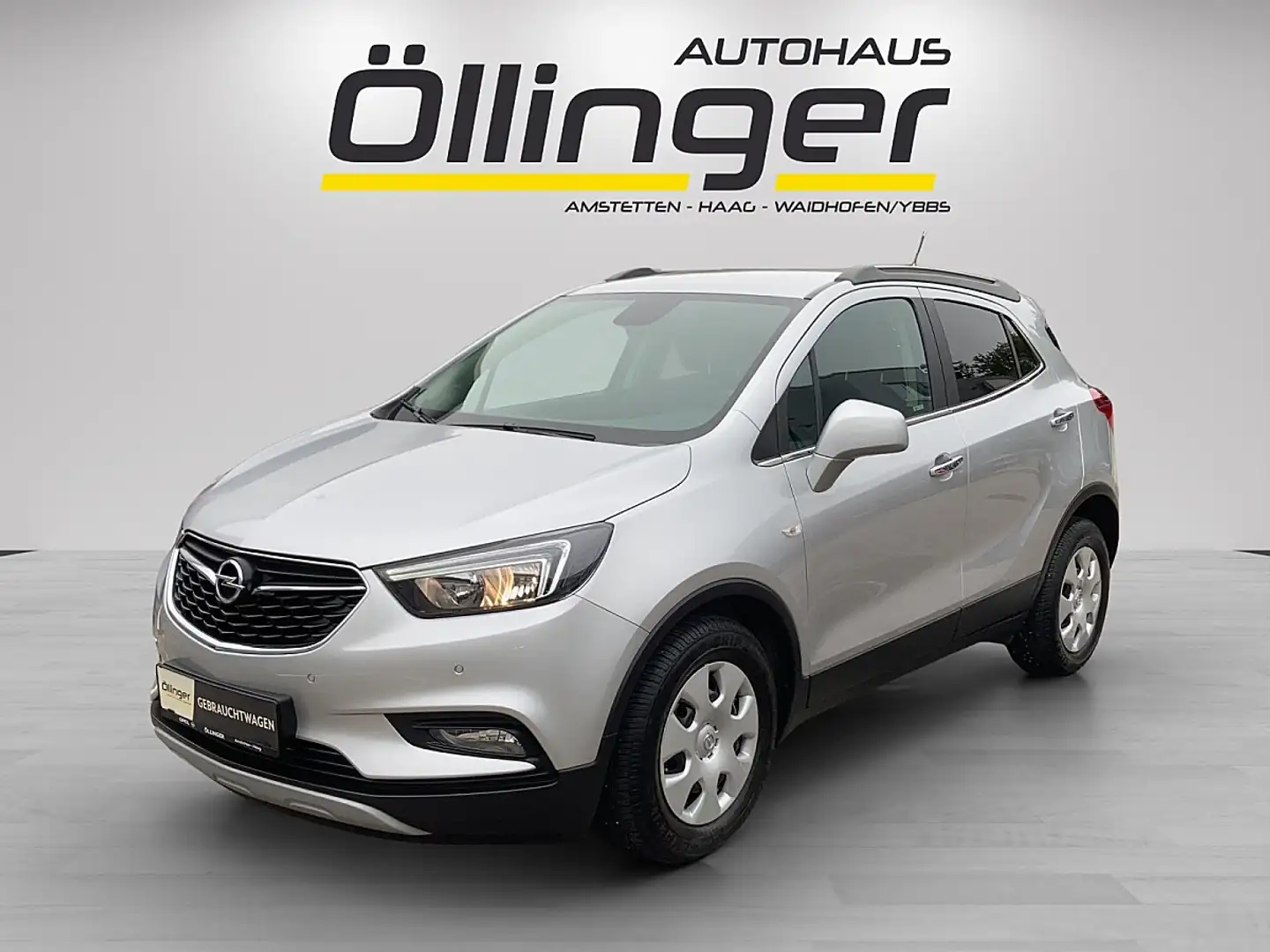 Opel Mokka X 1,4 Turbo Innovation Aut. nur 40.000 km + Extras! Silber - 1