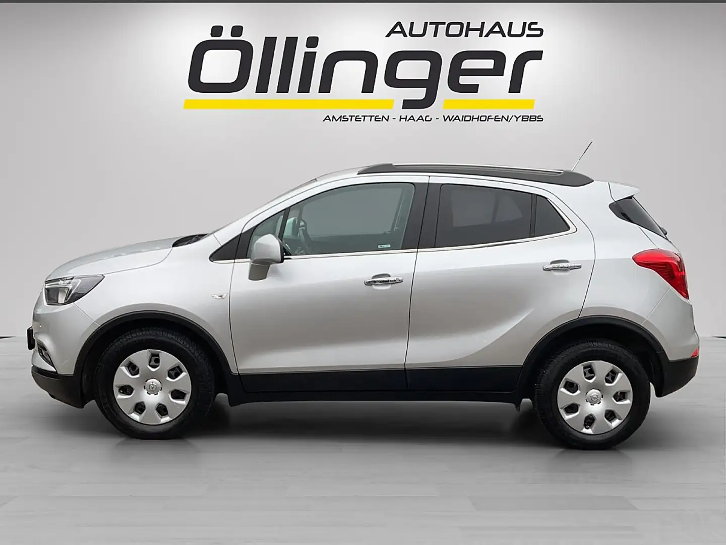 Opel Mokka X 1,4 Turbo Innovation Aut. nur 40.000 km + Extras! Silber - 2
