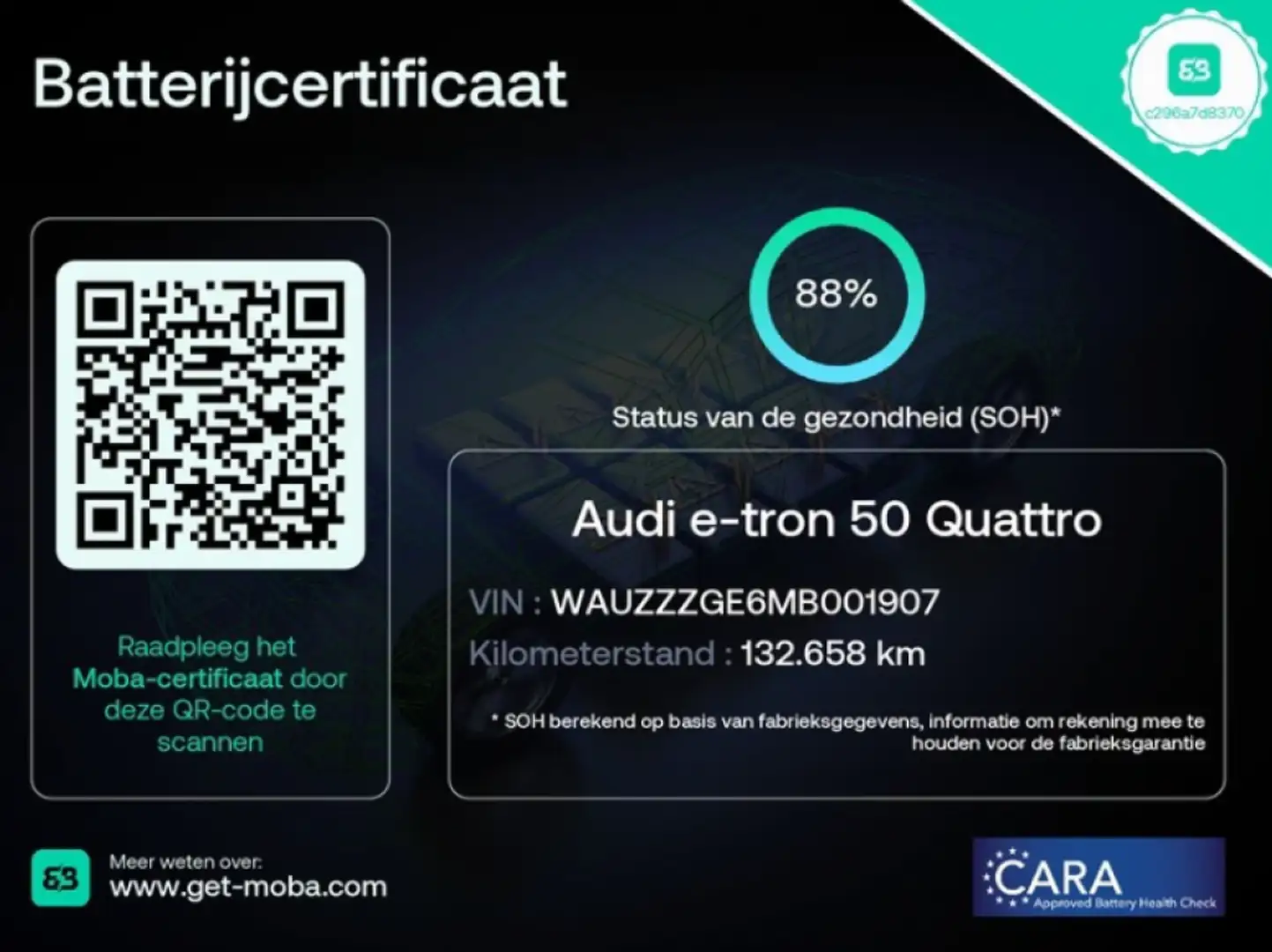 Audi e-tron 50 quattro Business edition 71 kWh - Carplay, Navi Grijs - 2