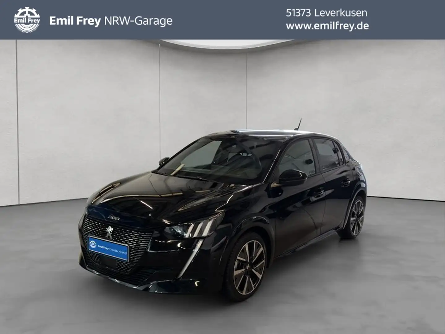 Peugeot 208 PureTech 100 EAT8 GT KEYLESS+PANO+LED+NAVI Schwarz - 1