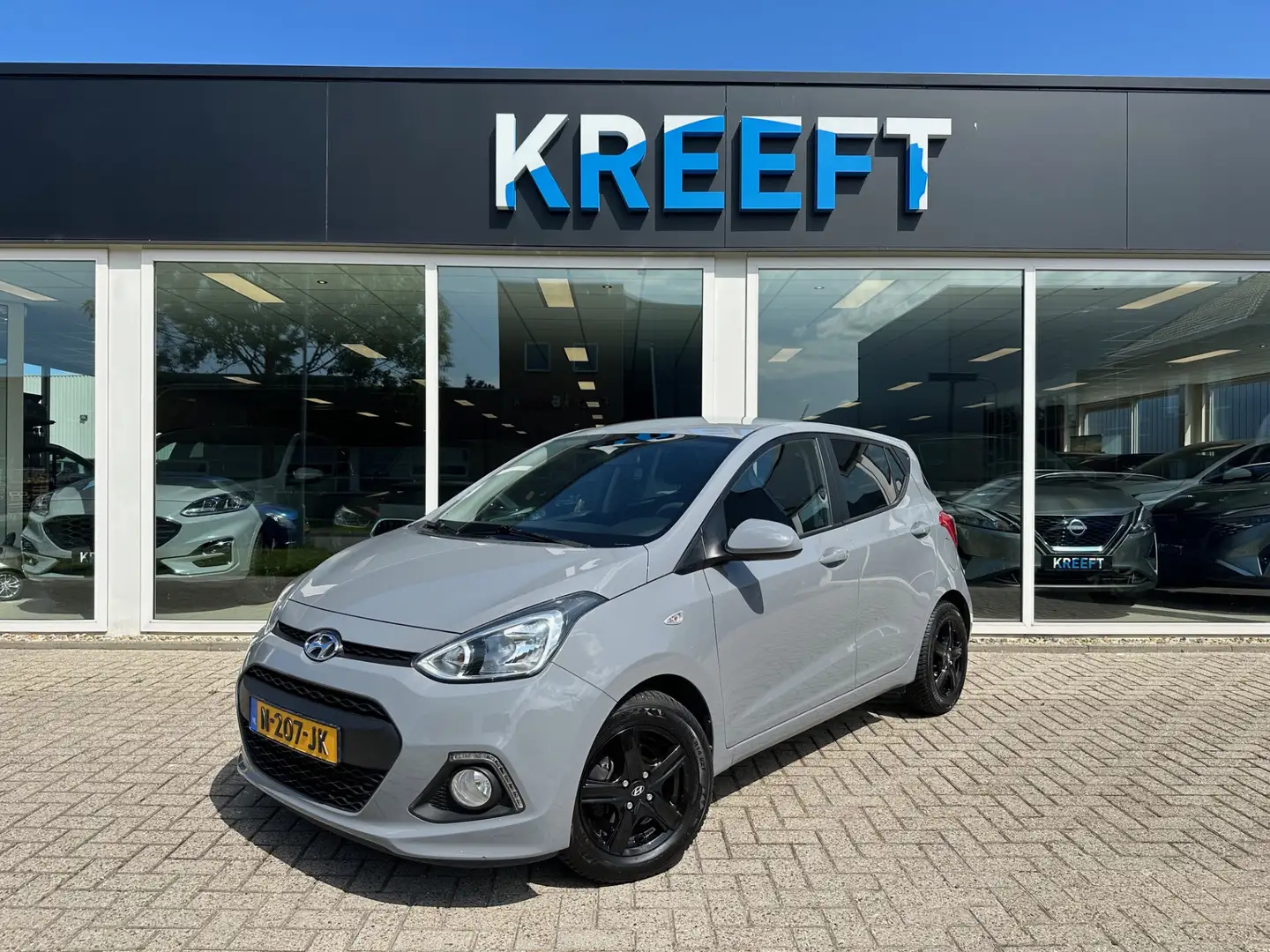 Hyundai i10 1.0i i-Motion Comfort AUTOMAAT | Airco Gris - 1
