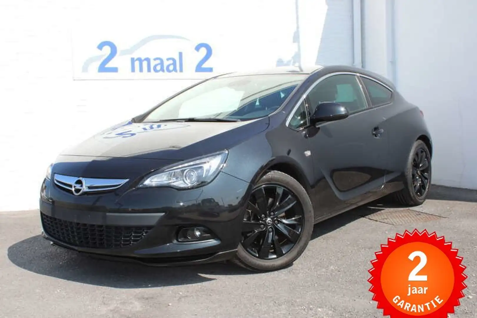 Opel Astra 1.4 Navi/Cruise/Airco inclusief 2 JAAR garantie! Zwart - 1