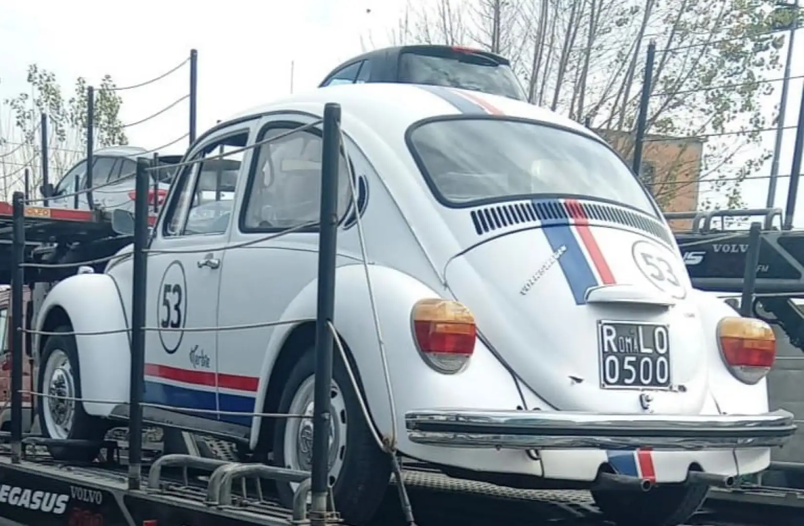 Volkswagen Maggiolino Maggiolone versione Herbie Білий - 2