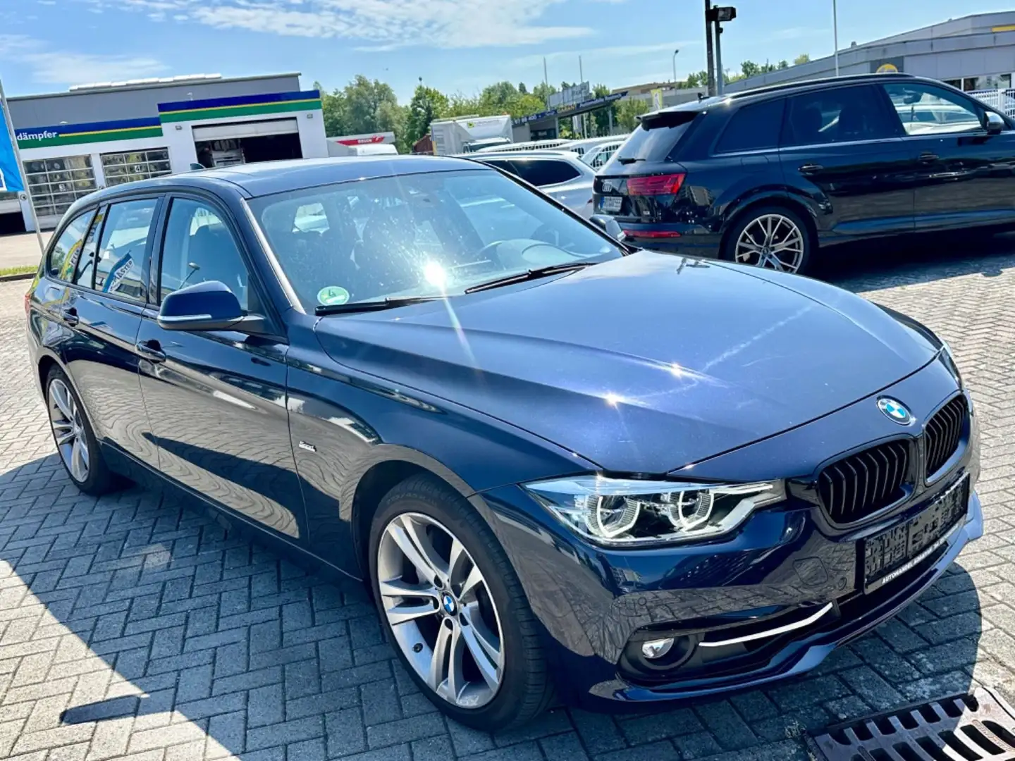 BMW 335 Baureihe 3 Touring 335 d xDrive Sport Line Bleu - 2