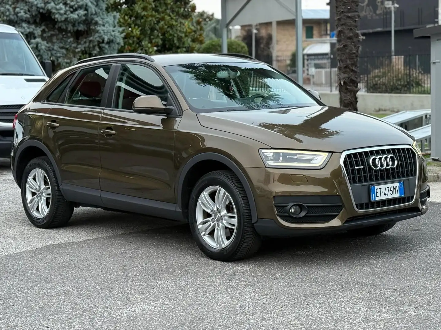 Audi Q3 Q3 I 2011 2.0 tdi Advanced quattro 140cv s-tronic Brun - 2