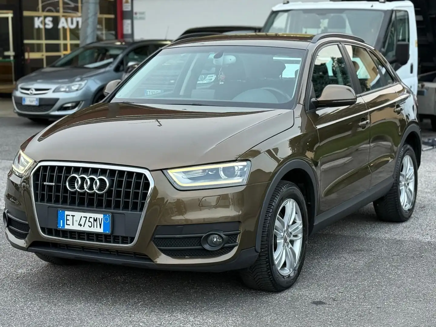Audi Q3 Q3 I 2011 2.0 tdi Advanced quattro 140cv s-tronic Brun - 1